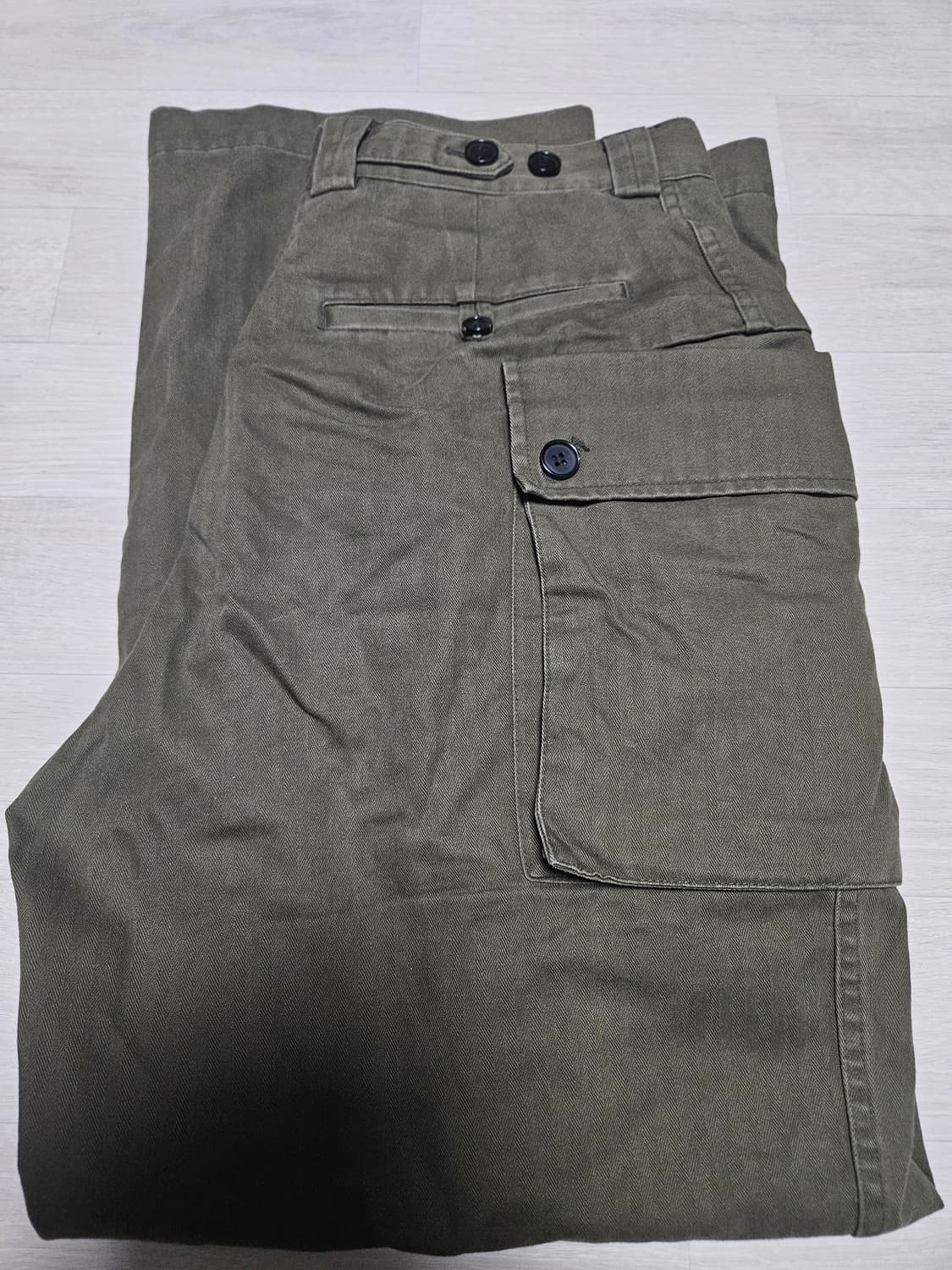 [M] 아트이프액츠 m43 hbt 카고팬츠 올리브 상품이미지4