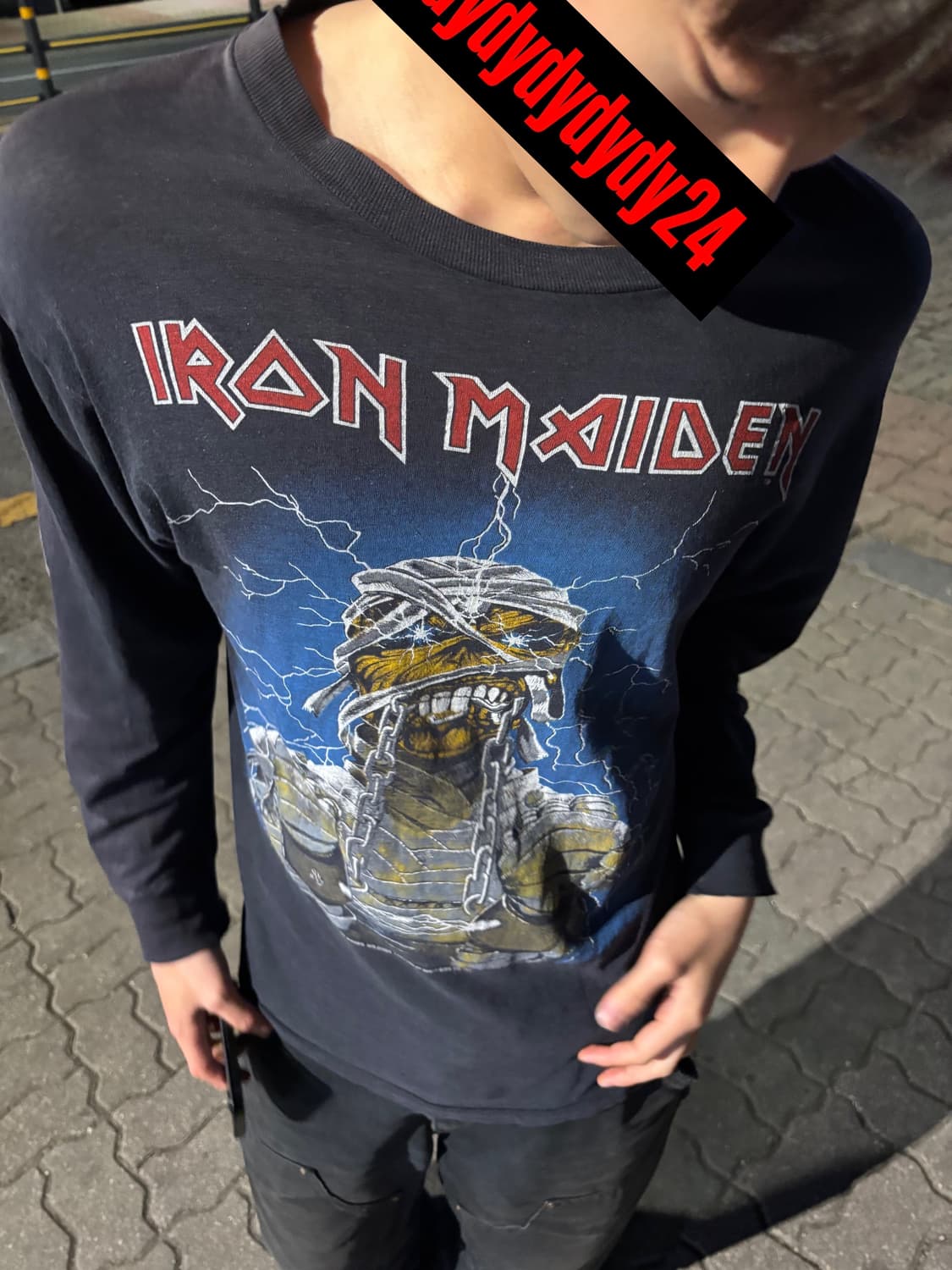 80s slavery tour Iron maiden long sleeve 상품이미지1