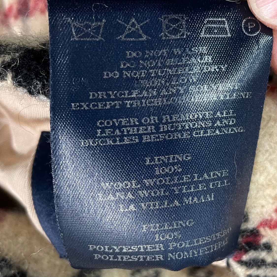 버버리 노바체크 울 리버시블 하프코트 상품이미지10