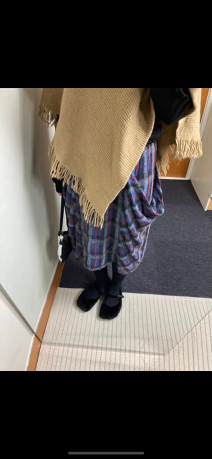 VINTAGE WOOL 100% CAPE 상품이미지1