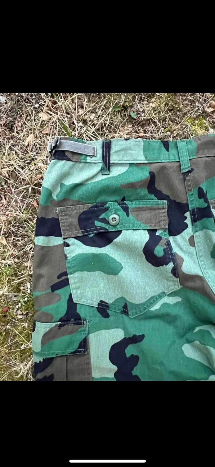 [USA vintage] 80s usa Woodland BDU 팬츠 상품이미지7