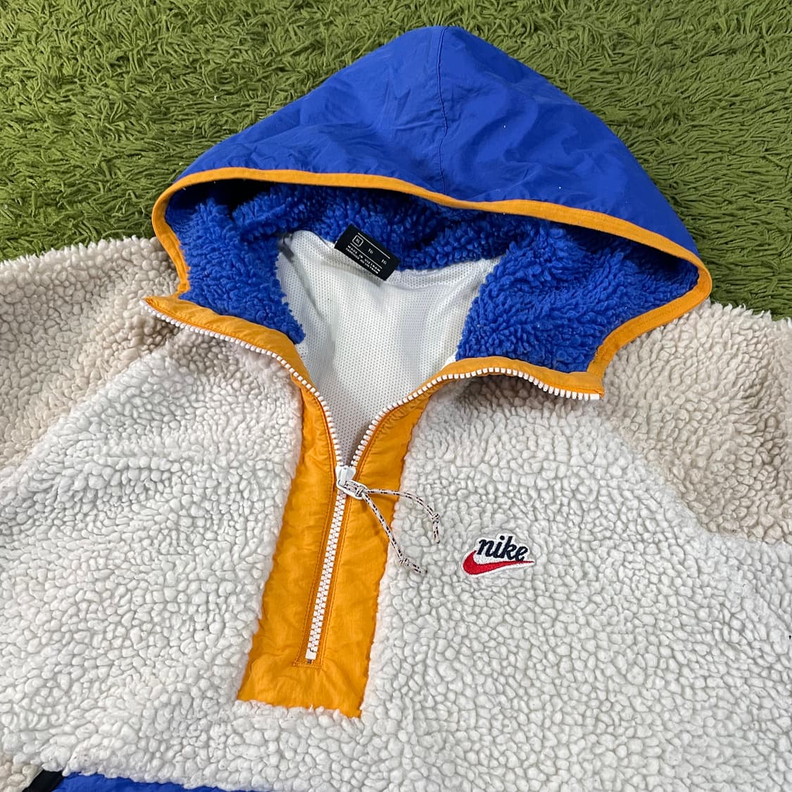 나이키 헤르티지 쉐르파 플리스 아노락 상품이미지1