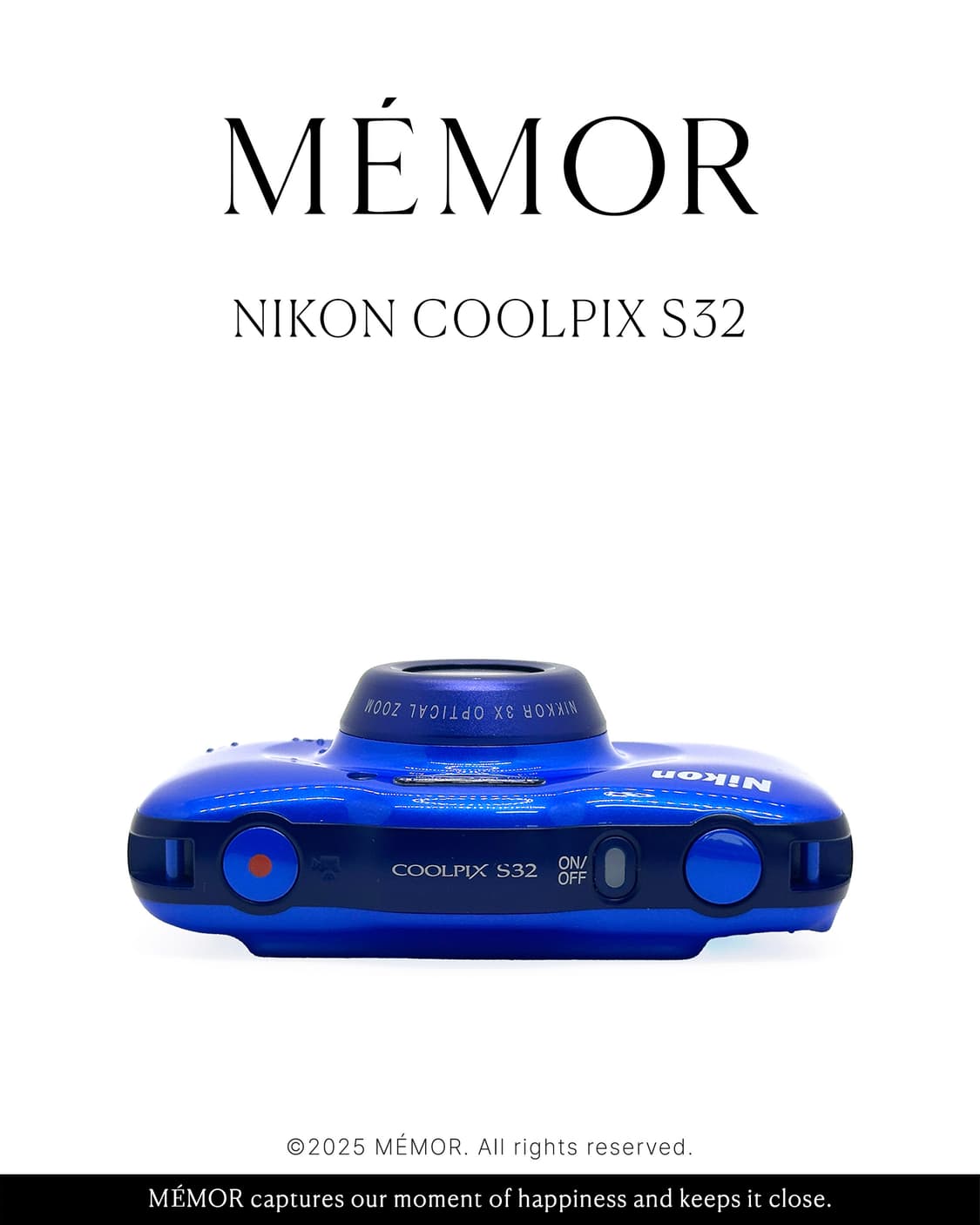 풀박스/연예인·유튜버픽✨Nikon Coolpix S32 방수 빈티지디카 상품이미지3