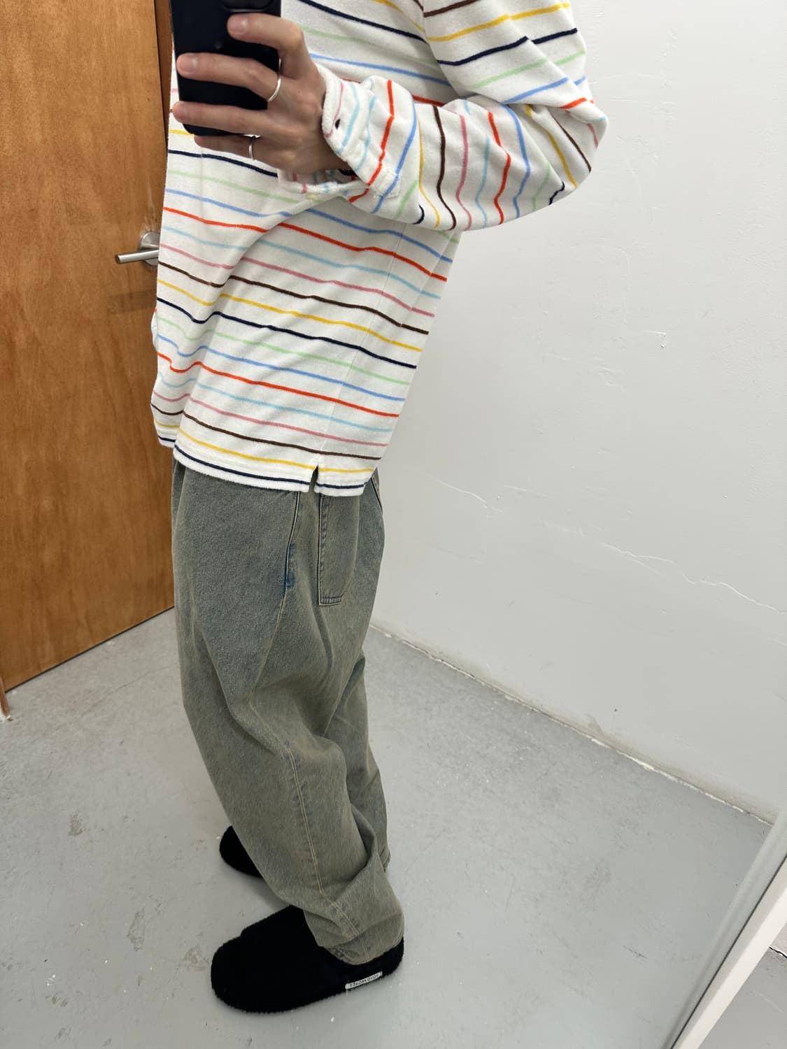 BEAMS Wide Tapered Denim 상품이미지3