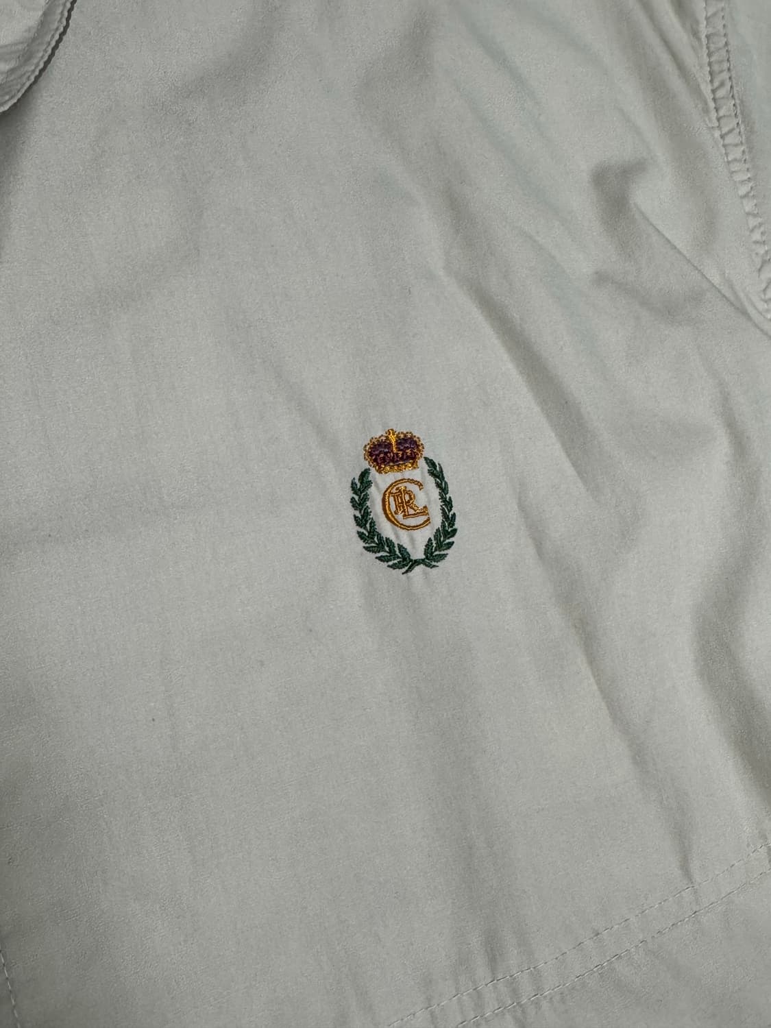 90’s 빈티지 챕스 랄프로렌 아이보리 블루종 상품이미지4