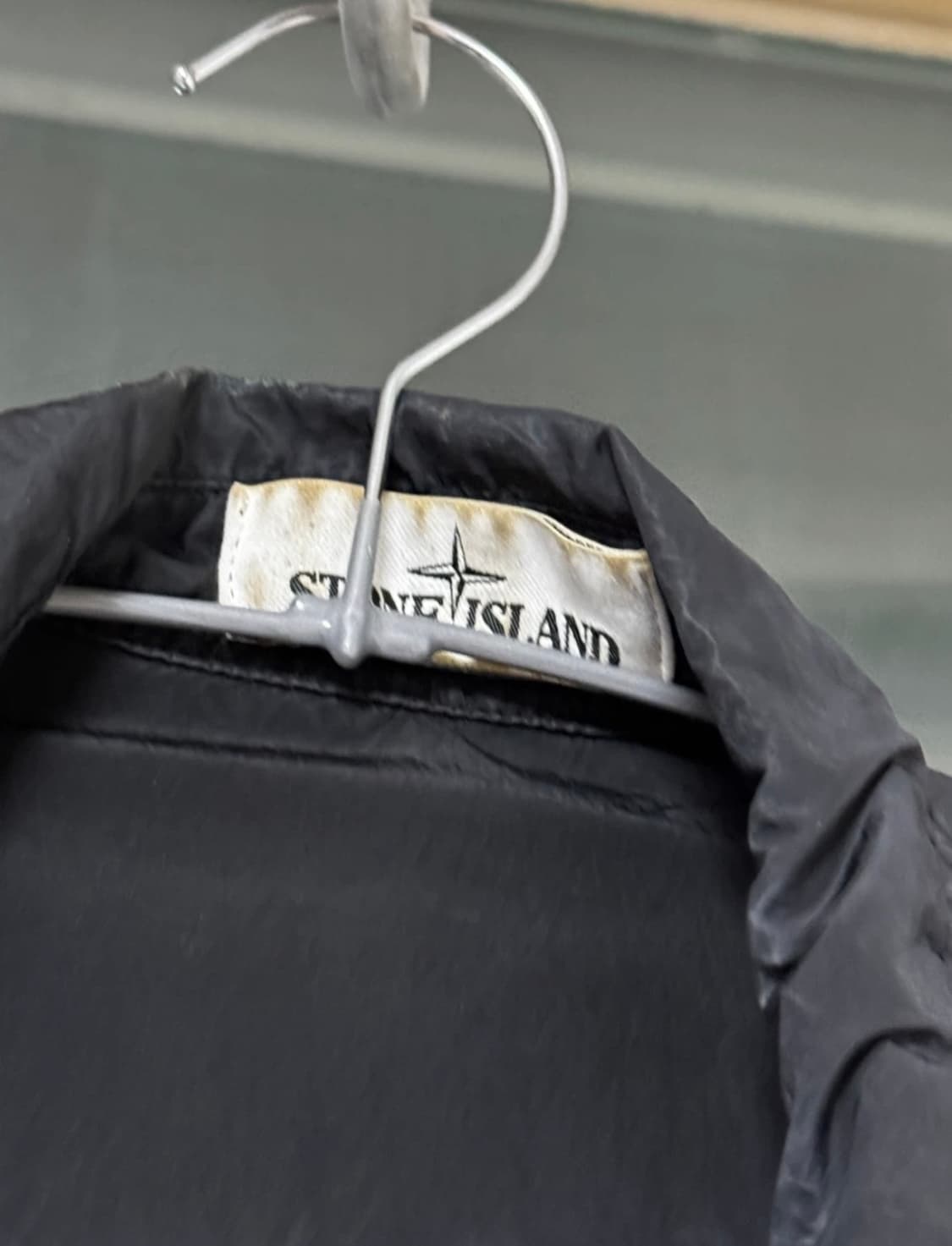 스톤아일랜드 나일론 오버셔츠 블랙 XL 상품이미지2