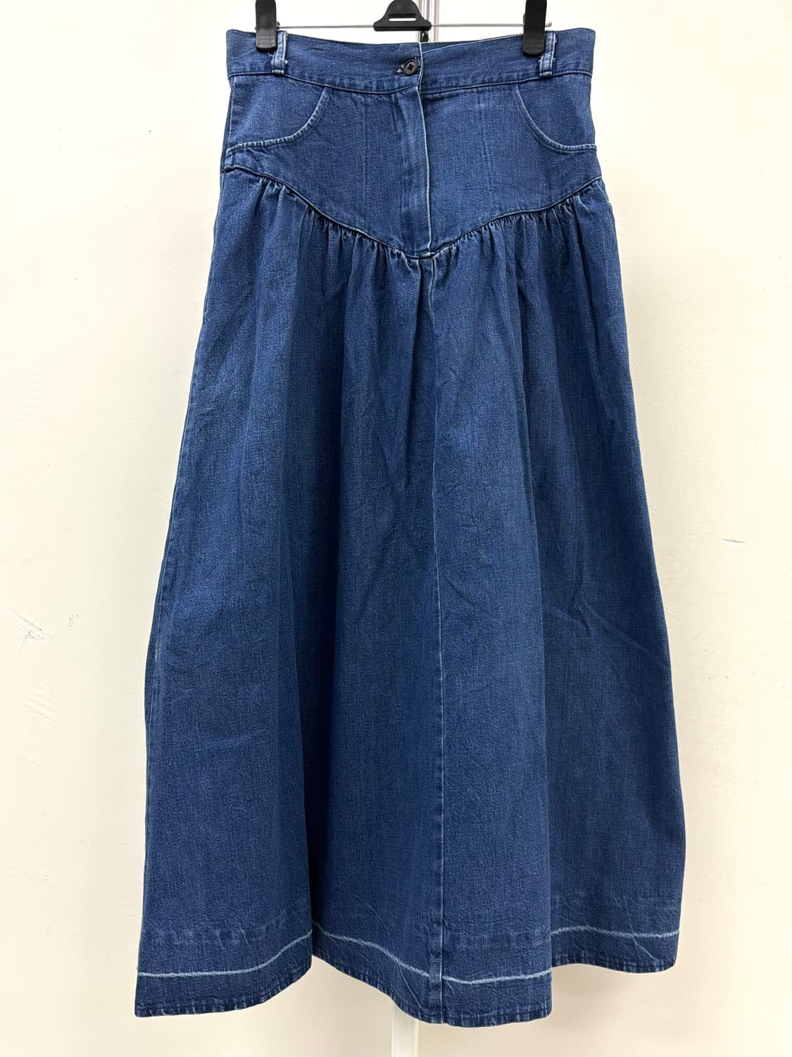 빈티지 중청 데님 스커트 상품이미지5