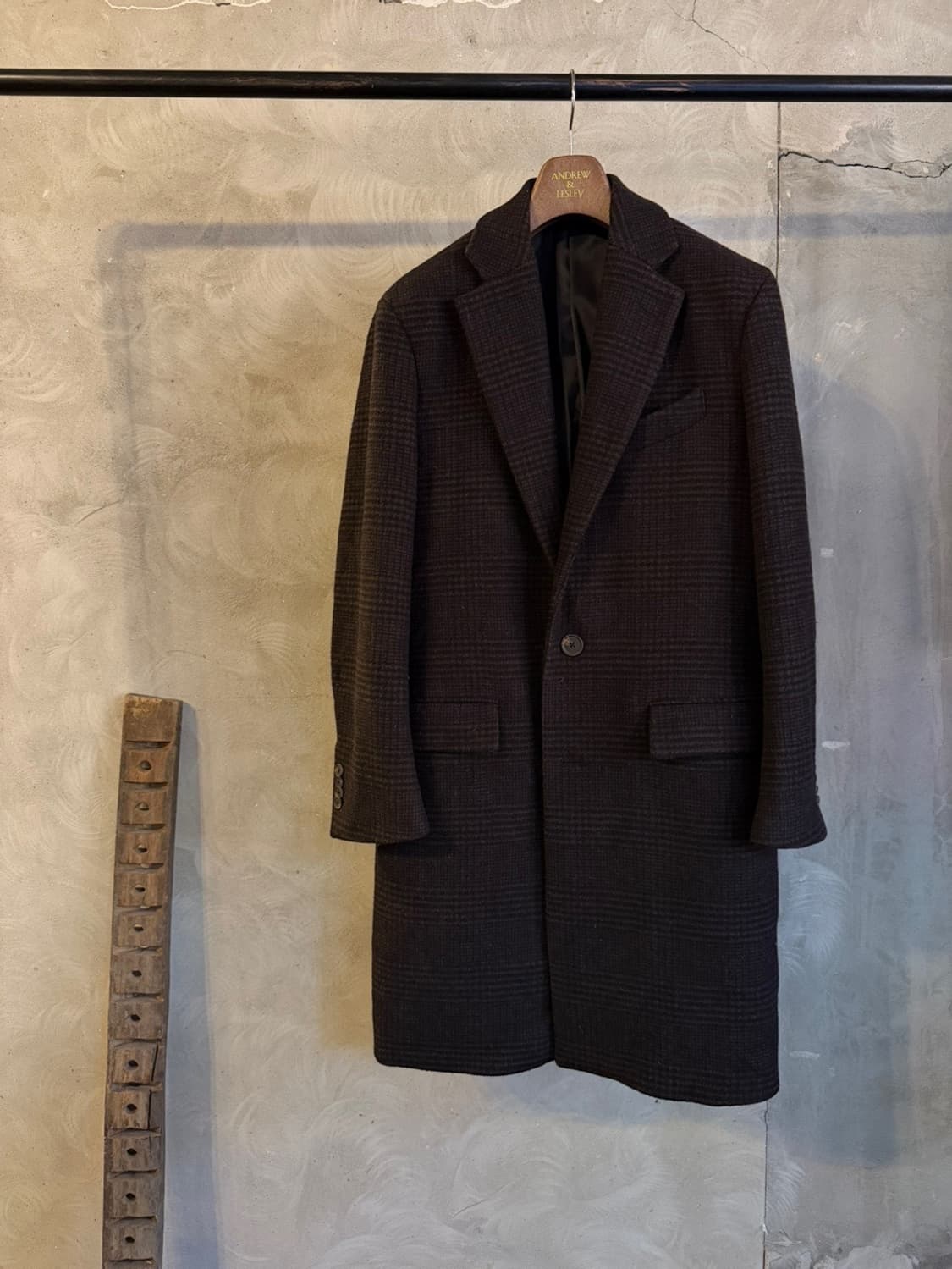 라 칸타넬라 체스터필드 코트 남성100 상품이미지10