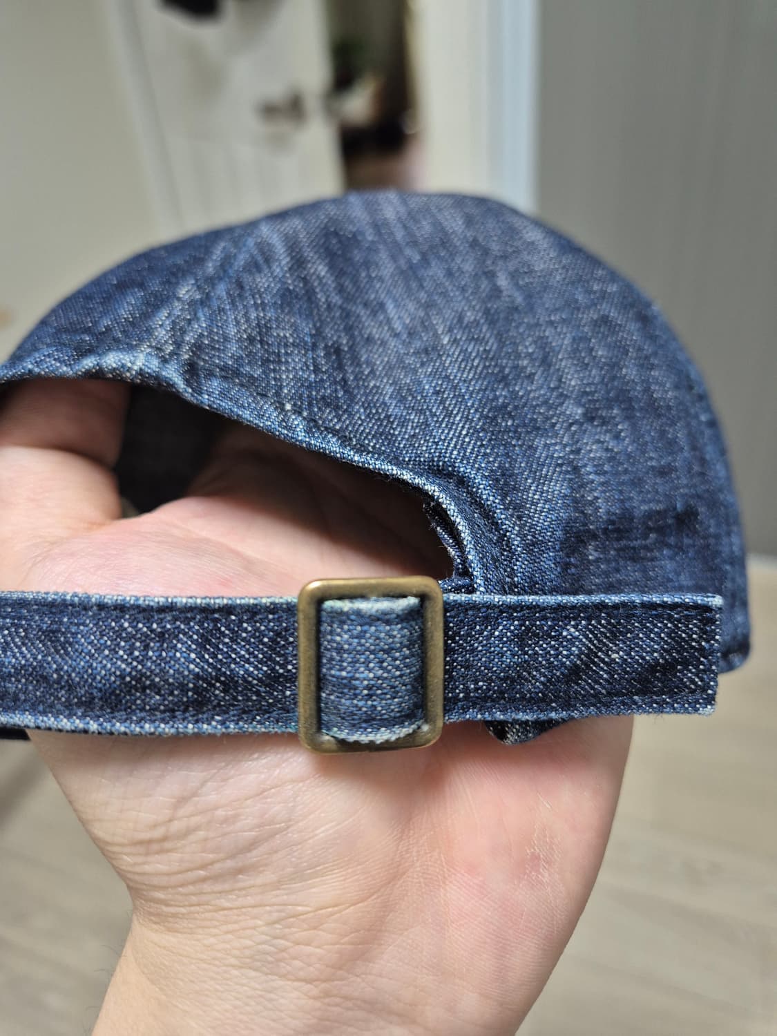 풀카운트 데님 볼캡 레드라운드 로고 (사용감 존재) 상품이미지2