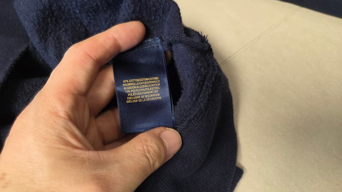 폴로 랄프로렌 포니 RL 플리스 맨투맨   상품이미지5