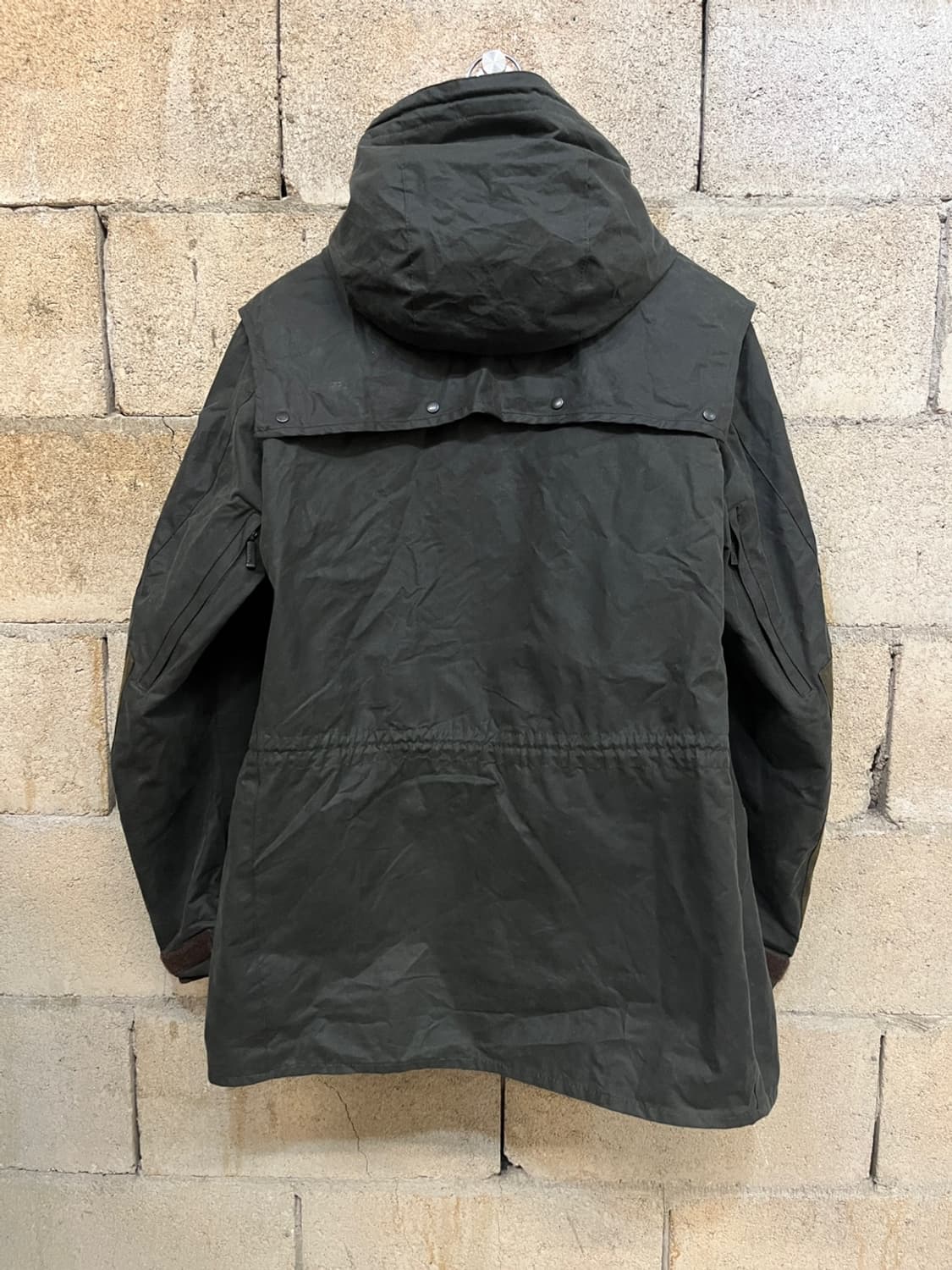 바버 x 토키토 밀리터리 왁스 자켓 상품이미지4