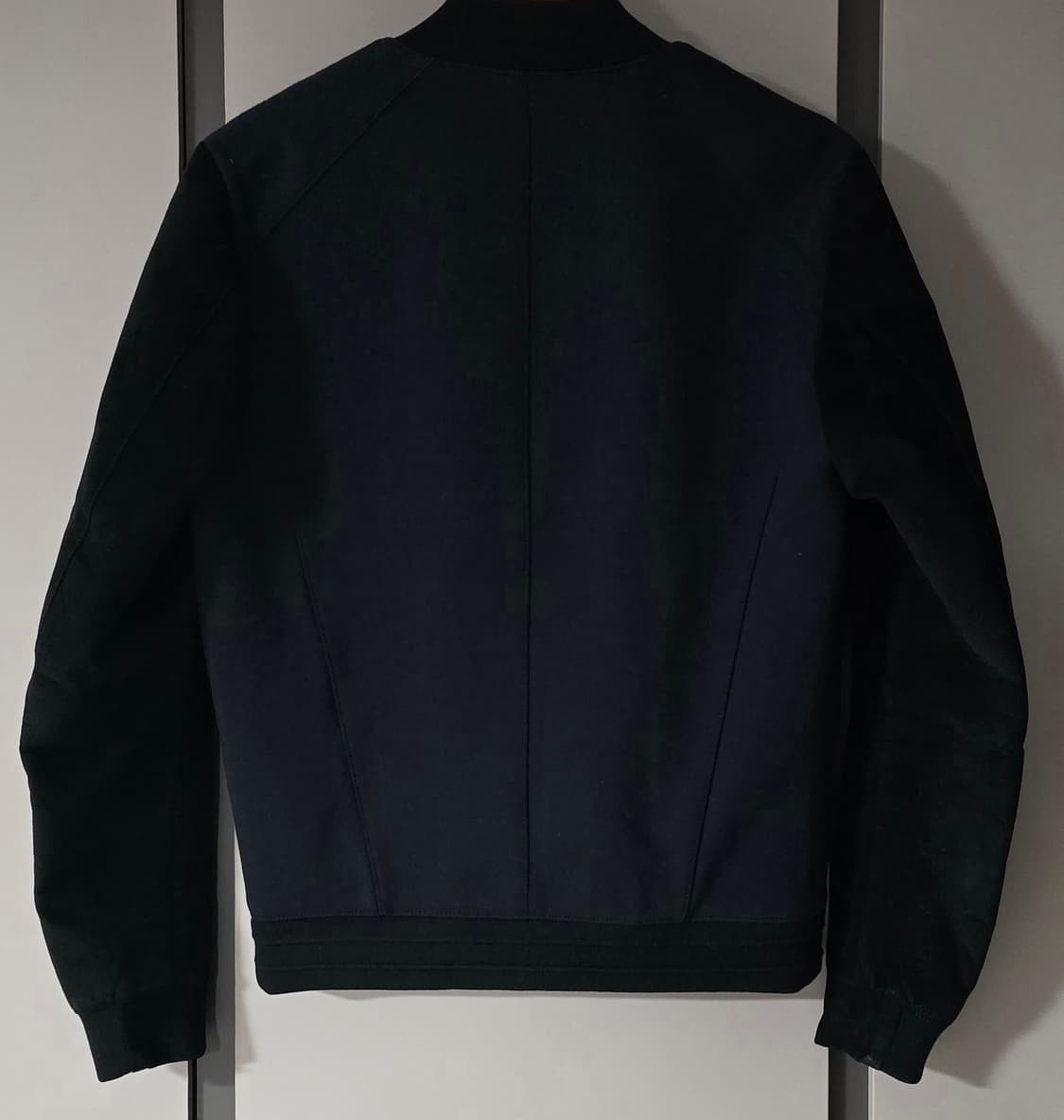 시스템 가죽배색 블루종 자켓. 
싸이즈 95  남자. 상품이미지3