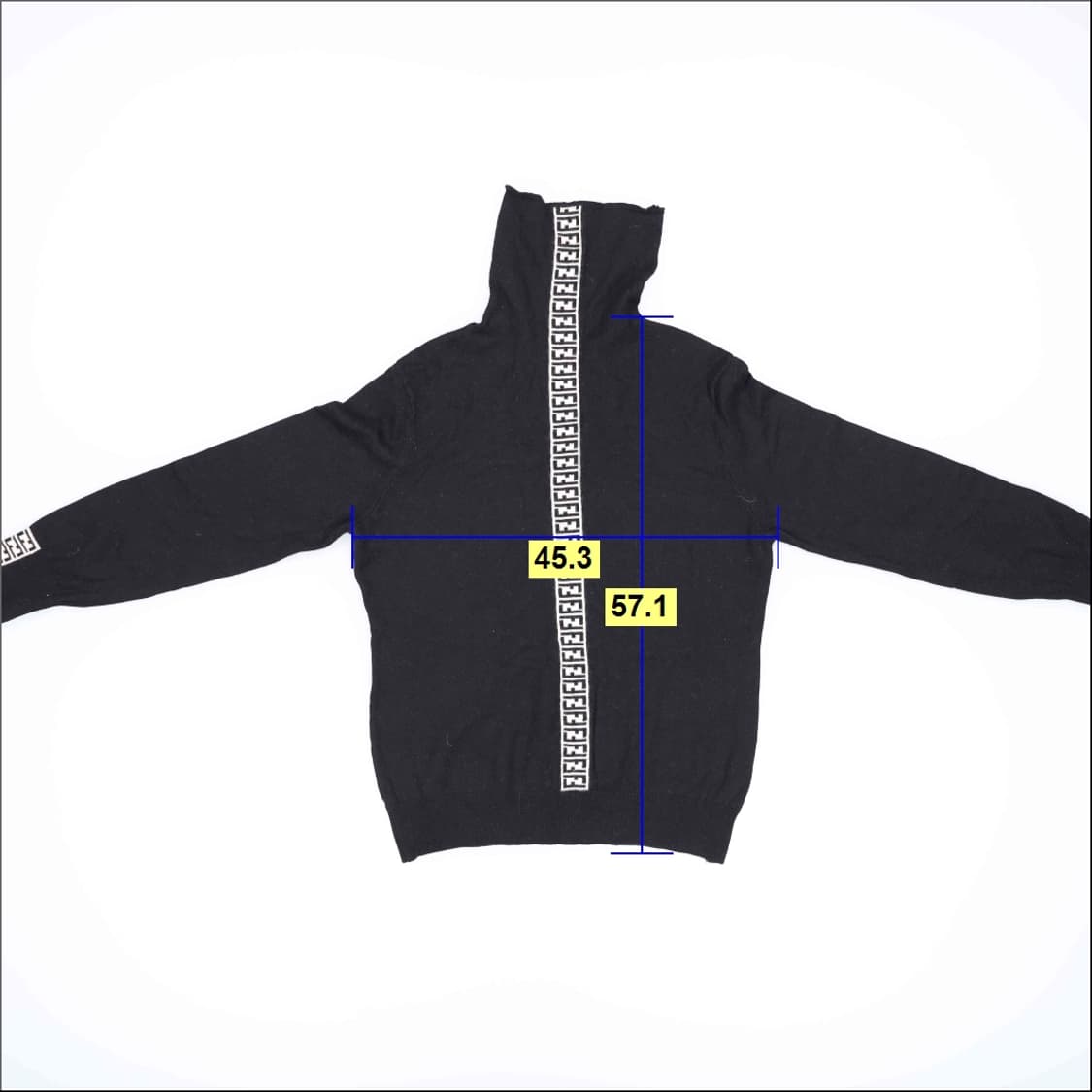 55정도 여성 빈티지 터틀넥 니트 0325H1 상품이미지4