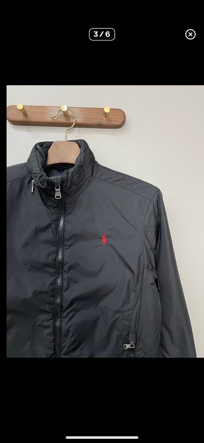 폴로랄프로렌 블랙 나일론 바람막이자켓 A2849 상품이미지3