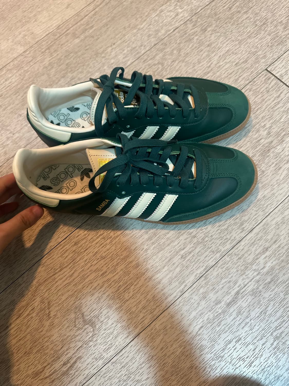 [새상품] 아디다스 삼바 그린 265 상품이미지1