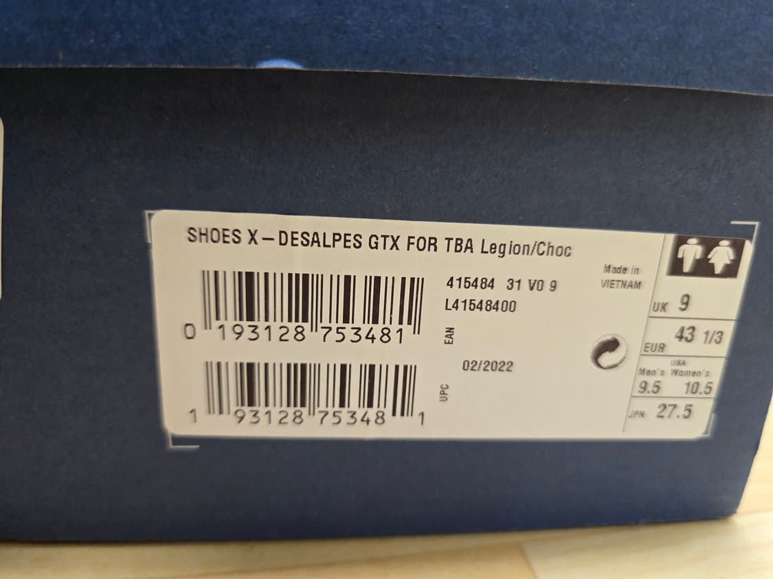 살로몬 브로큰암 디잘페 GTX usa 9.5 사이즈팝니다 상품이미지7