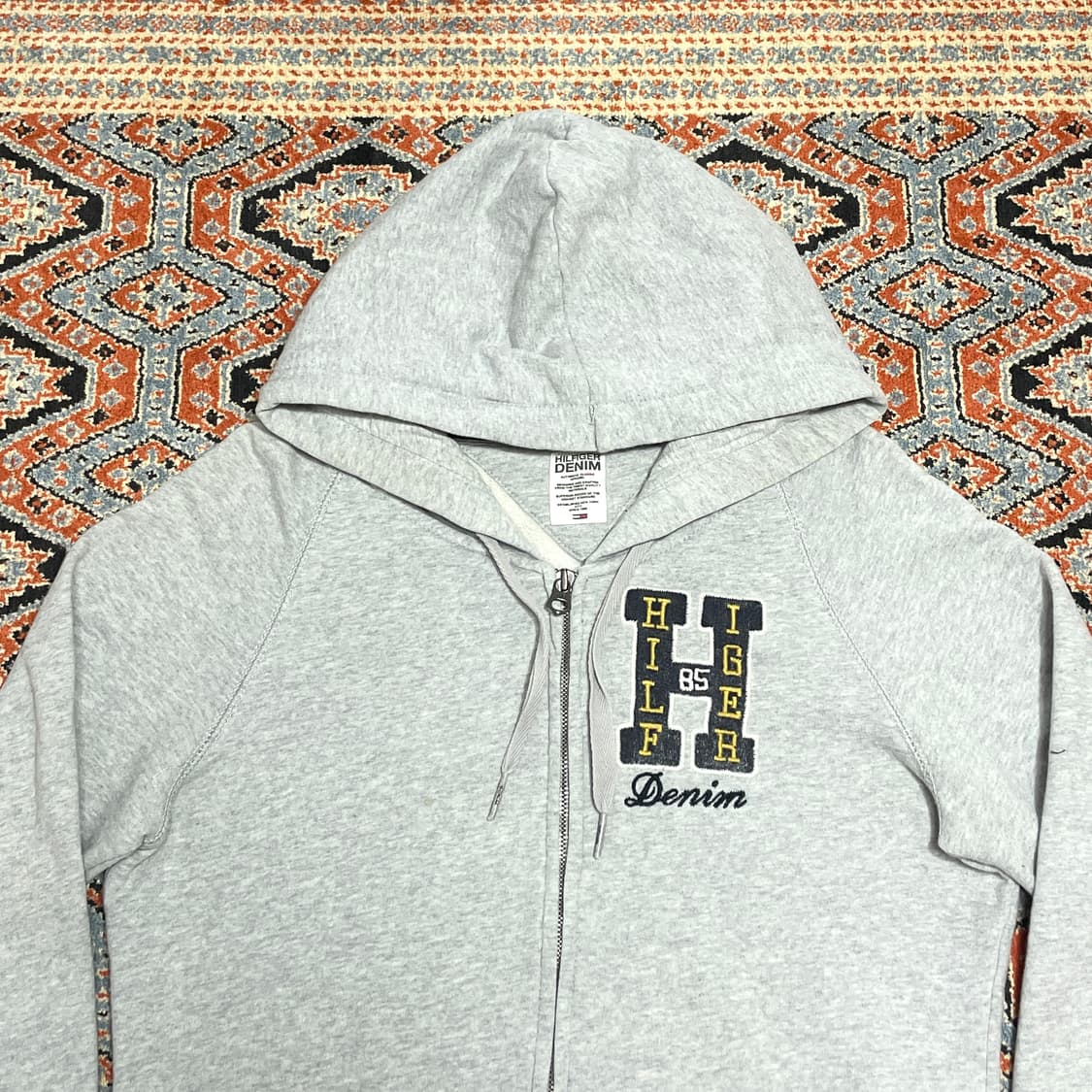타미힐피거 그레이 후드집업 여성L 상품이미지2
