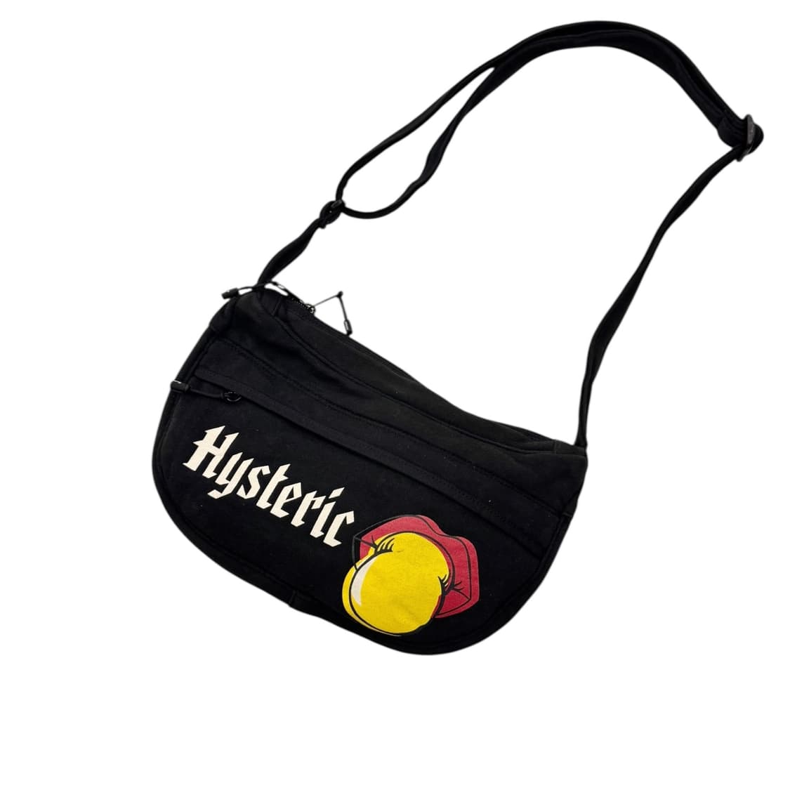 히스테릭글래머 스웻 숄더백 블랙 상품이미지1