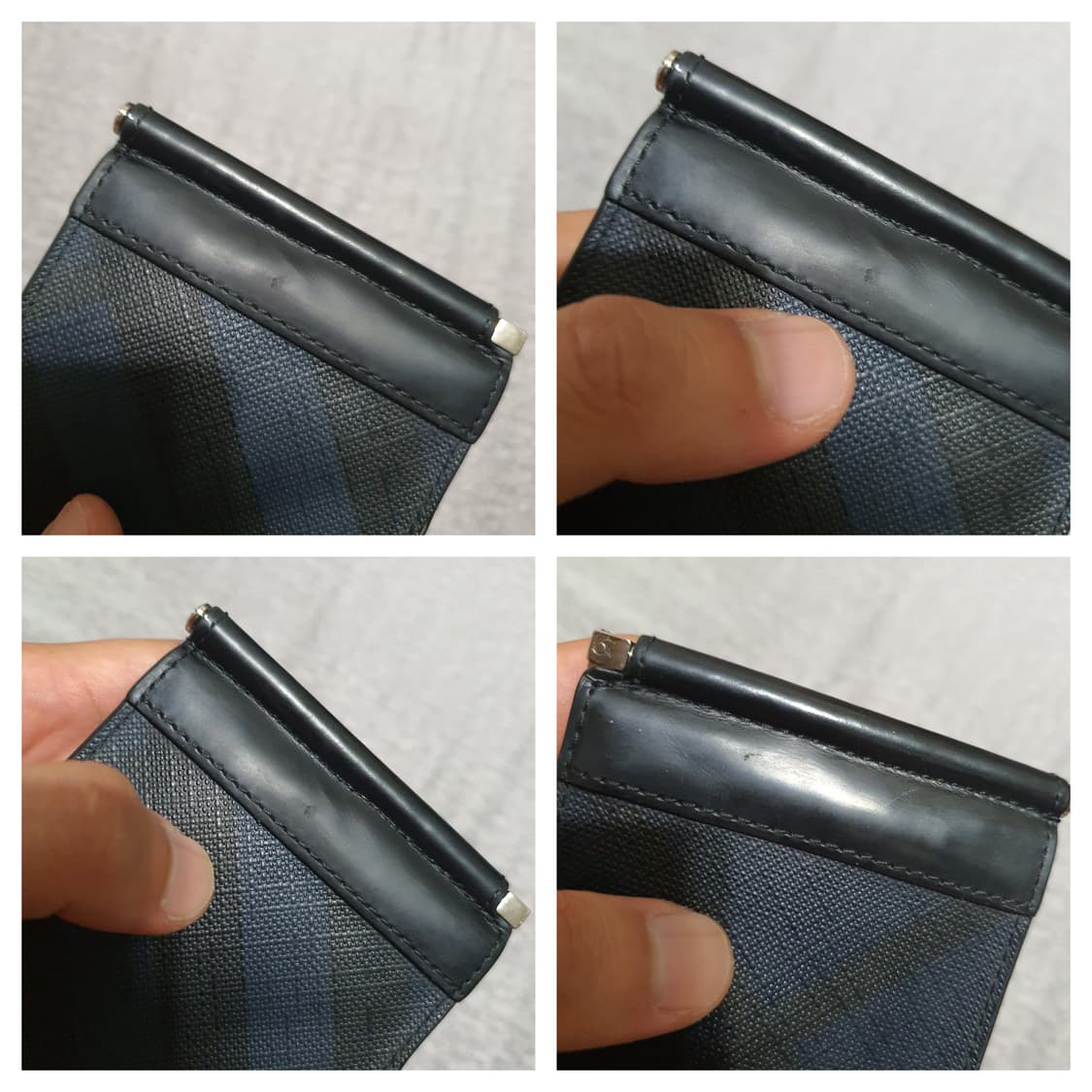 정품 버버리 체크 남성 머니클립 상품이미지3