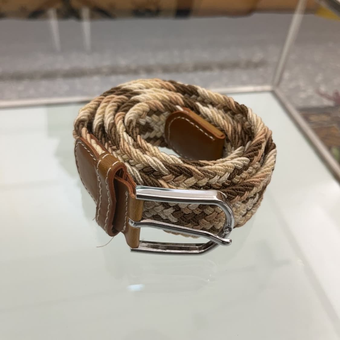 빈티지 웨스턴 위빙 벨트 C06370 상품이미지1