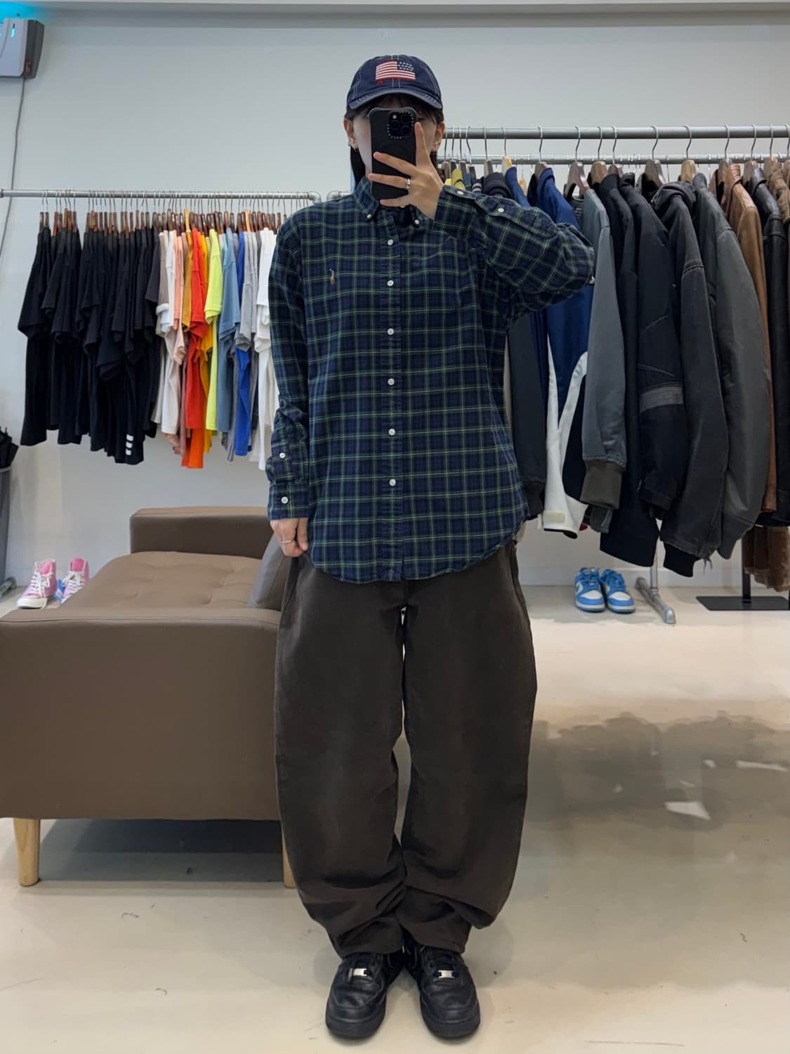 폴로 랄프로렌 체크 셔츠 상품이미지7