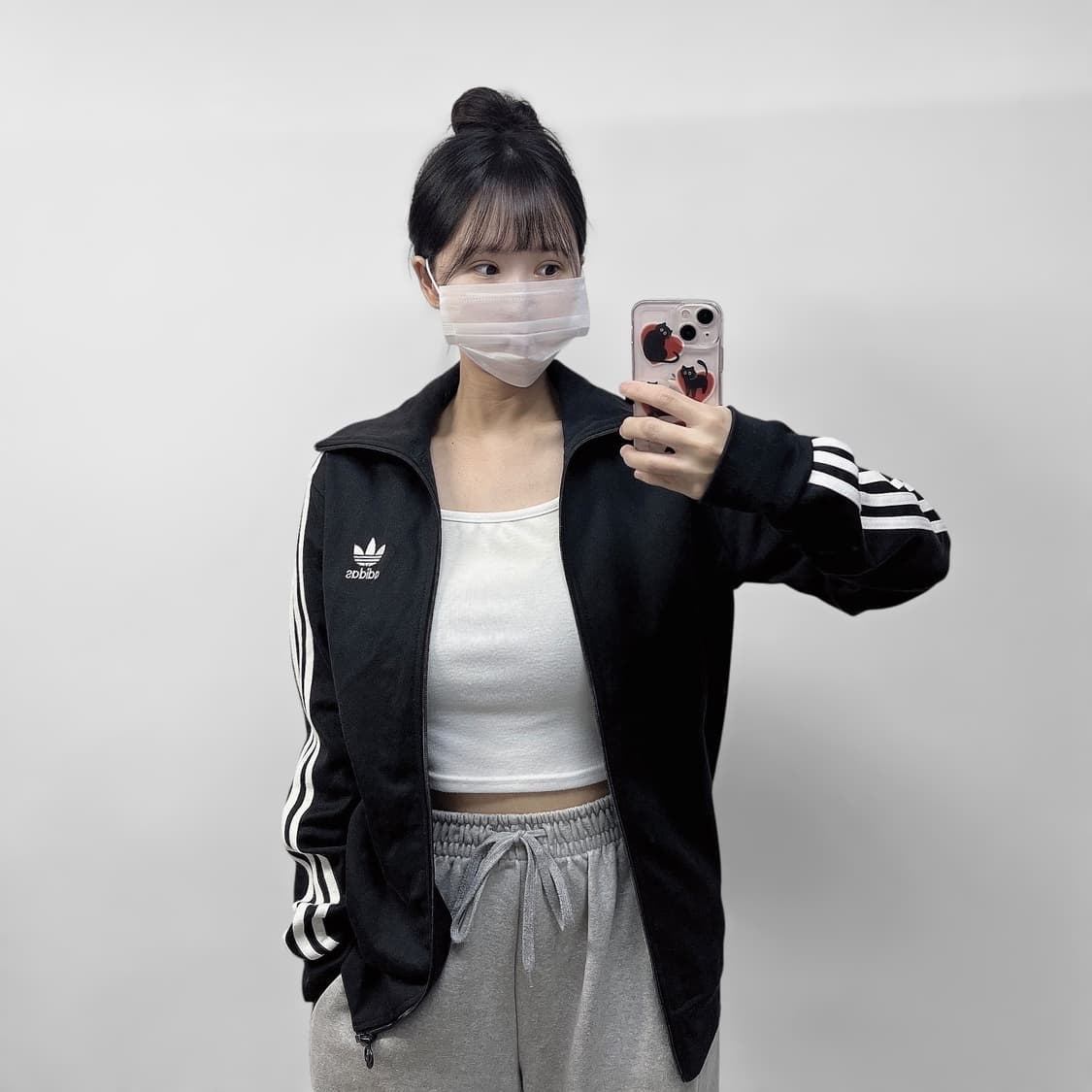 아디다스 유로파 트랙탑 져지 블랙 상품이미지1
