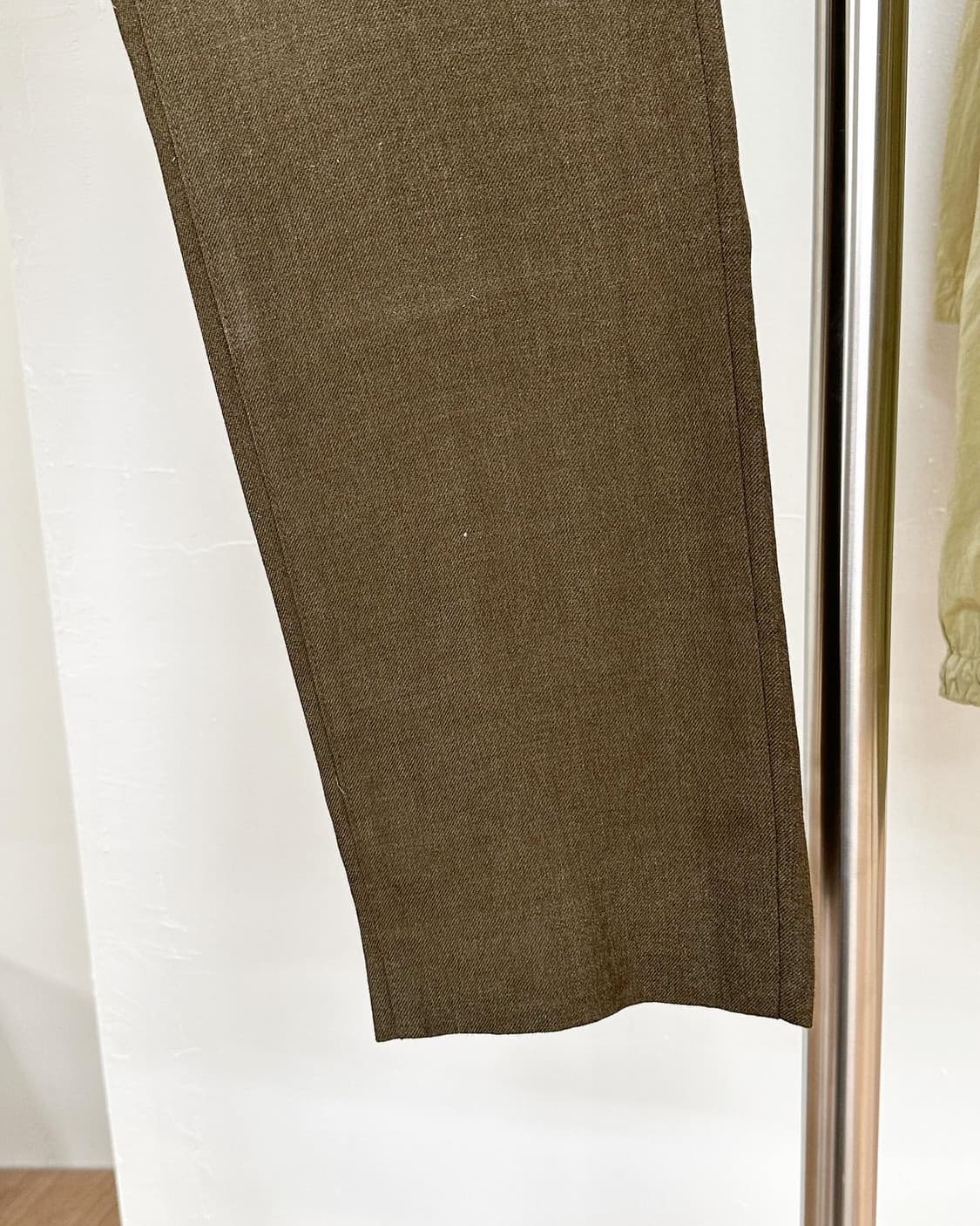 45rpm 브라운 코튼 슬랙스 팬츠 상품이미지6