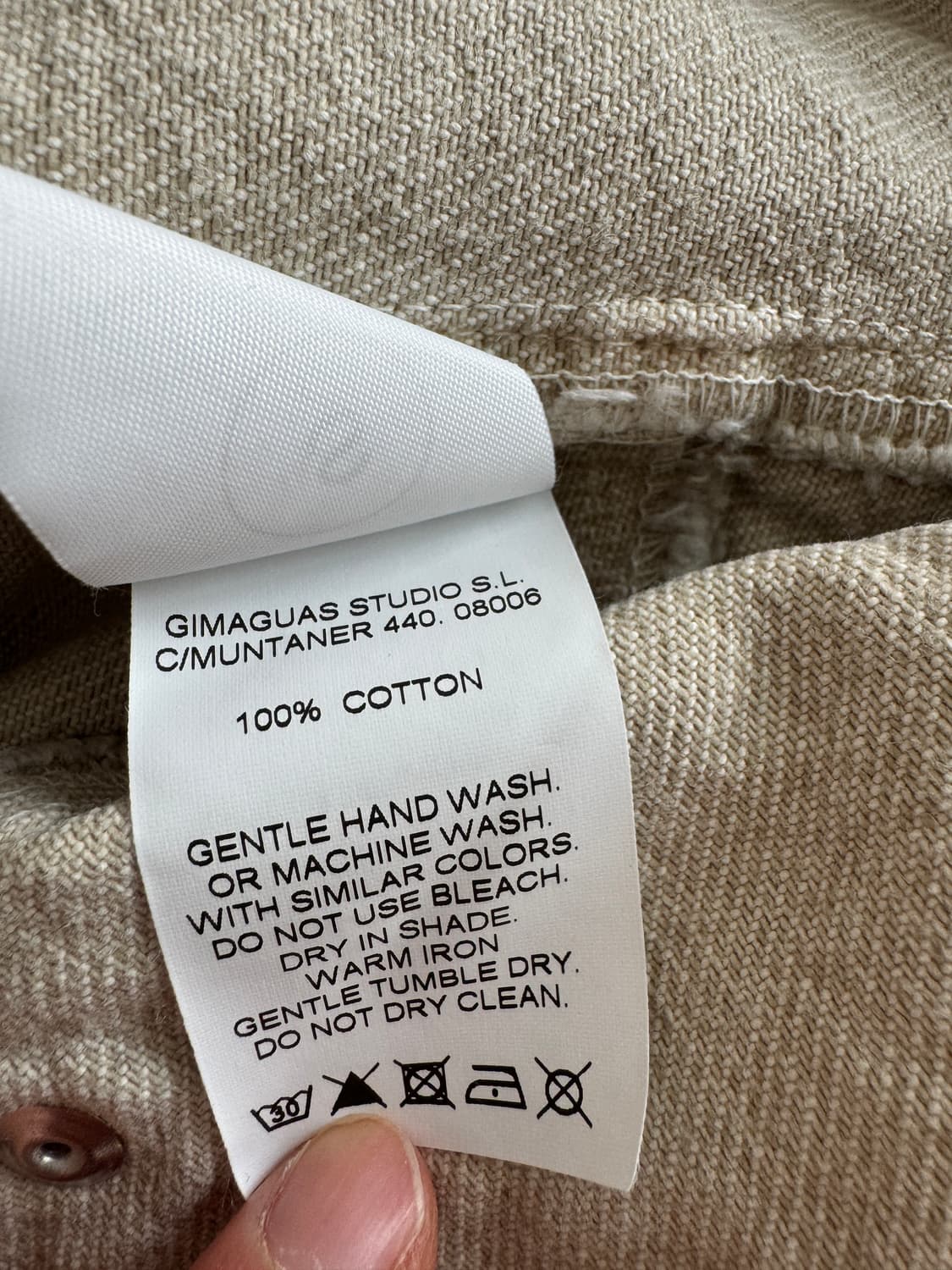 기마구아스 Gimaguas 홀터넥 크롭 탑 s 실착 1회 상품이미지5