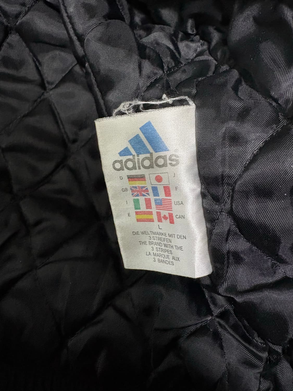 아디다스 빈티지 올드스쿨 누빔점퍼 상품이미지5