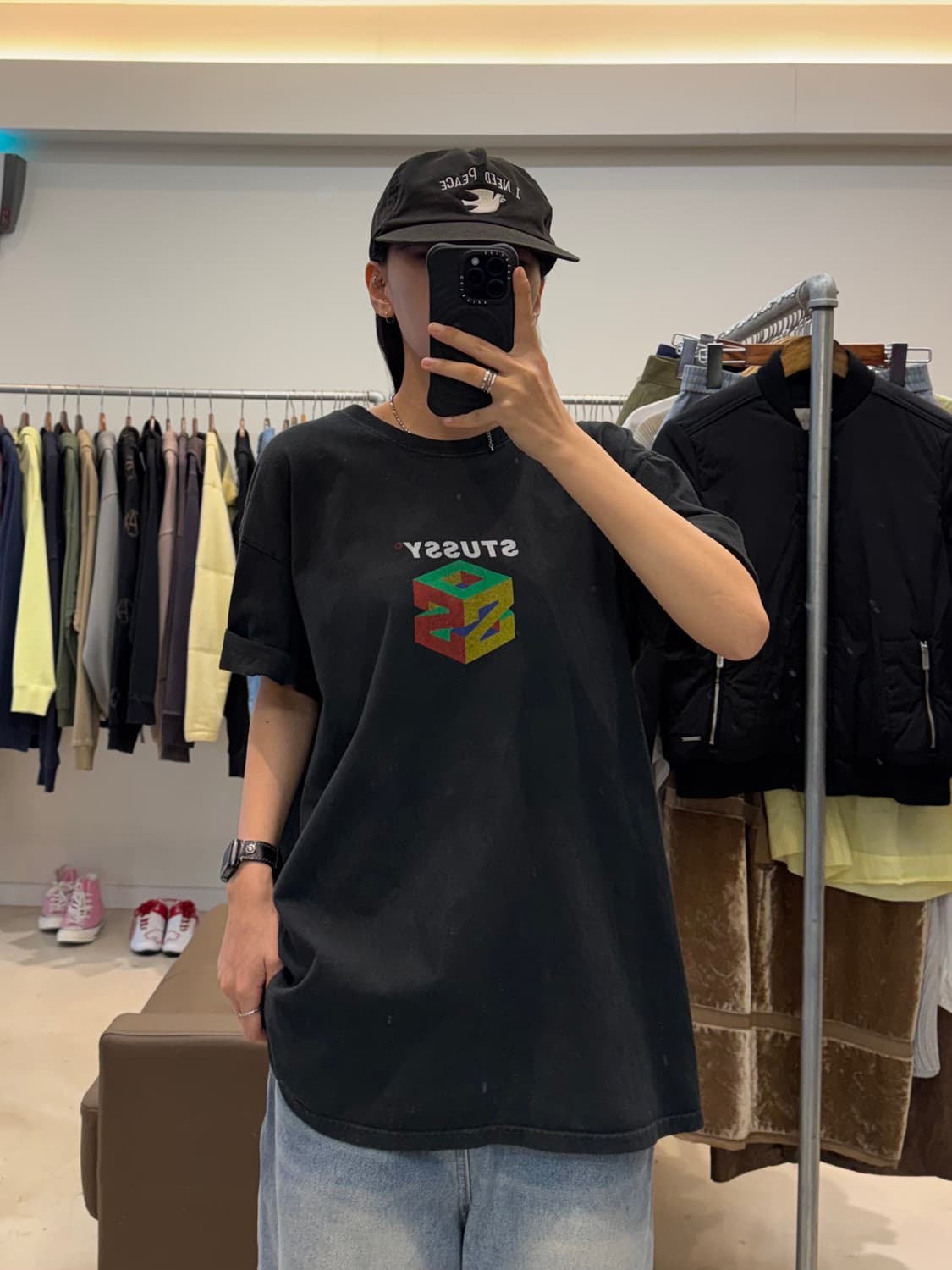 스투시 S64 피그먼트 다이드 반팔 상품이미지5