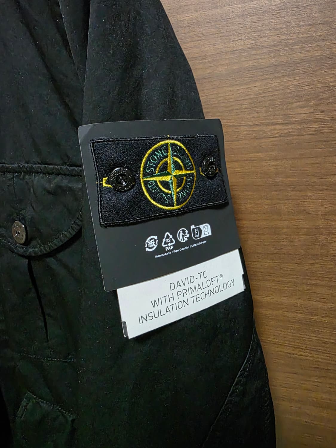 스톤아일랜드 david tc 자켓 블랙 L 상품이미지2