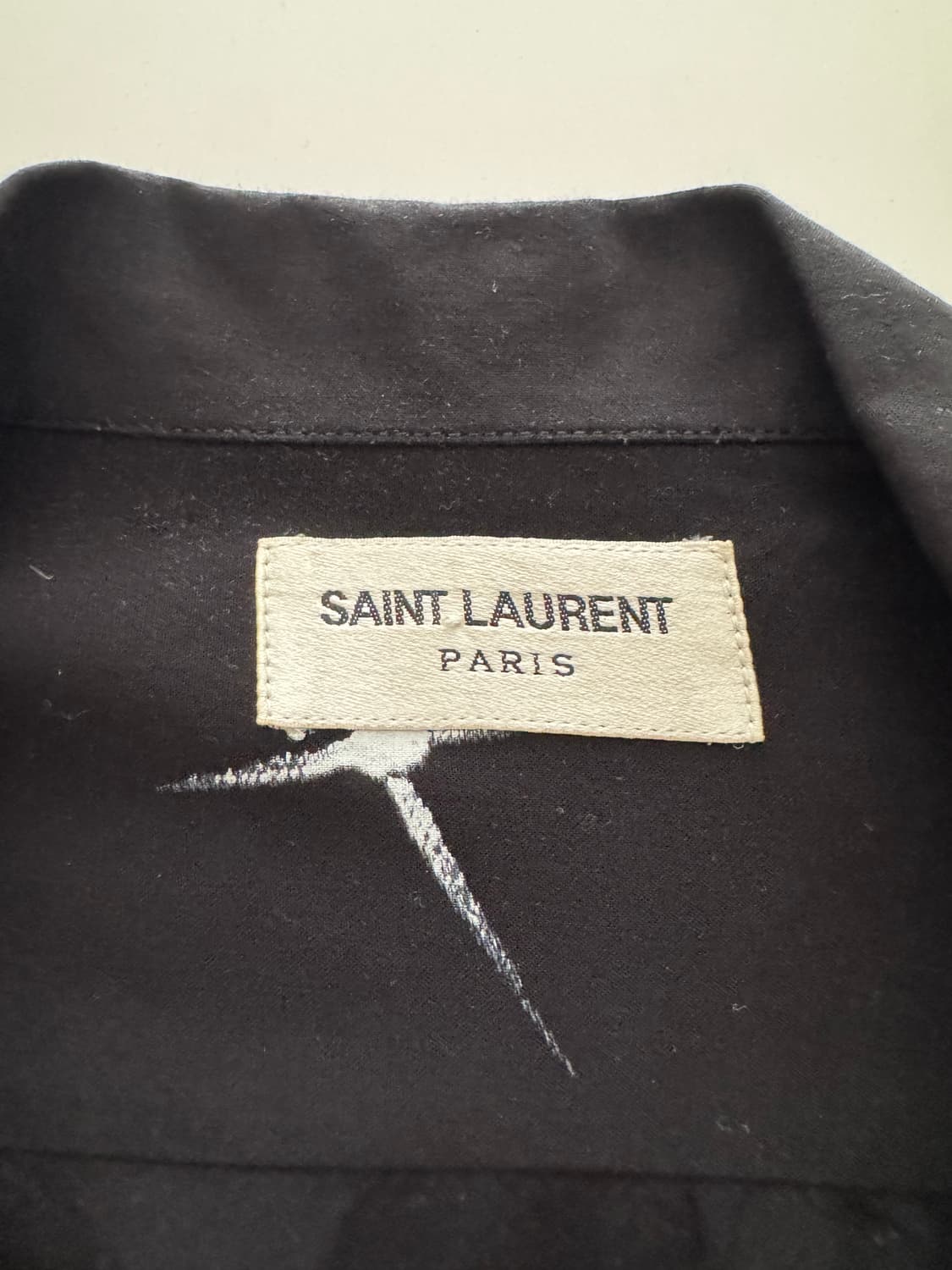Saint Laurent Black Summer shirt 상품이미지2