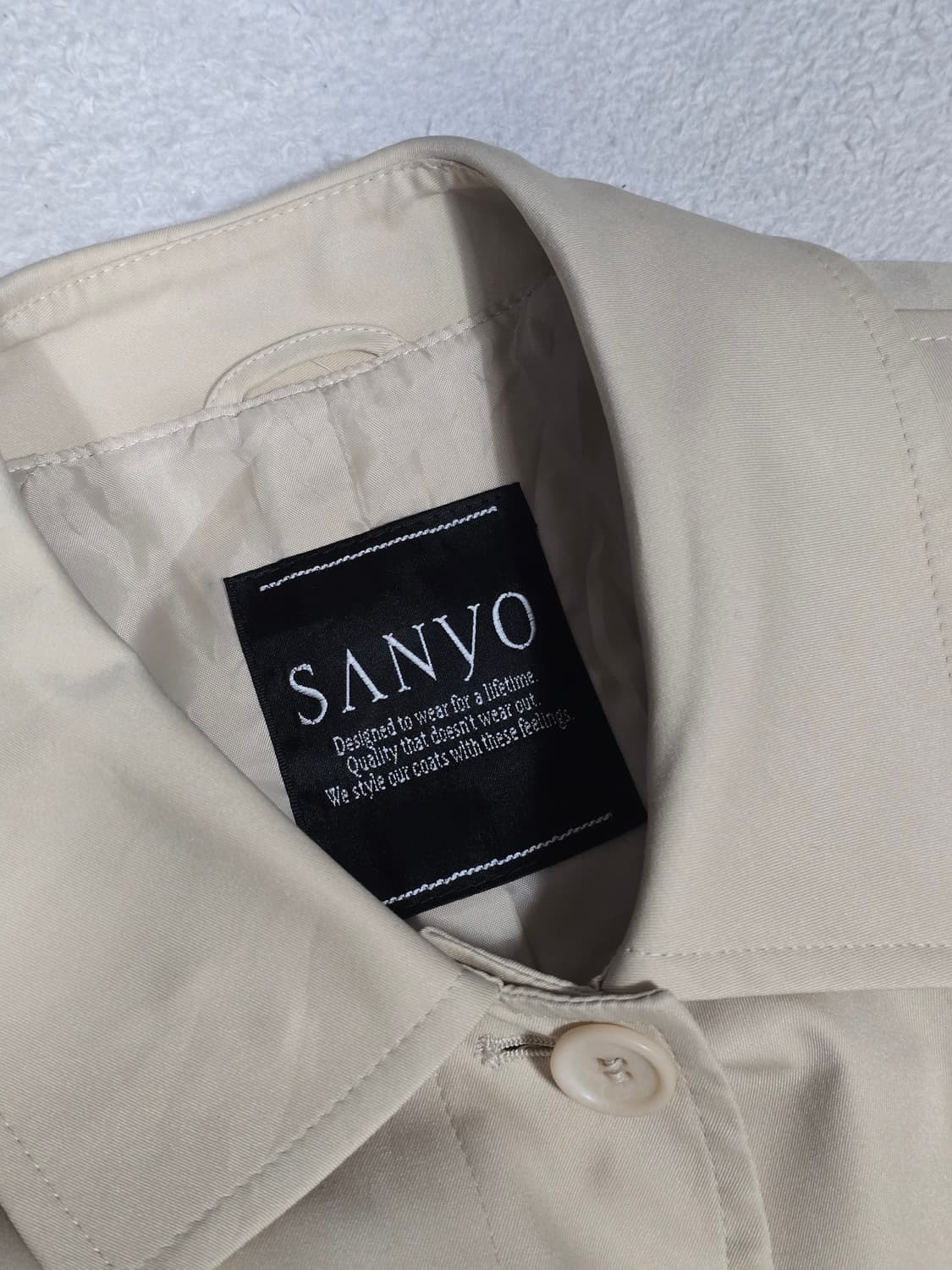 Sanyo 산요 트렌치 롱 코트 11AR 상품이미지1