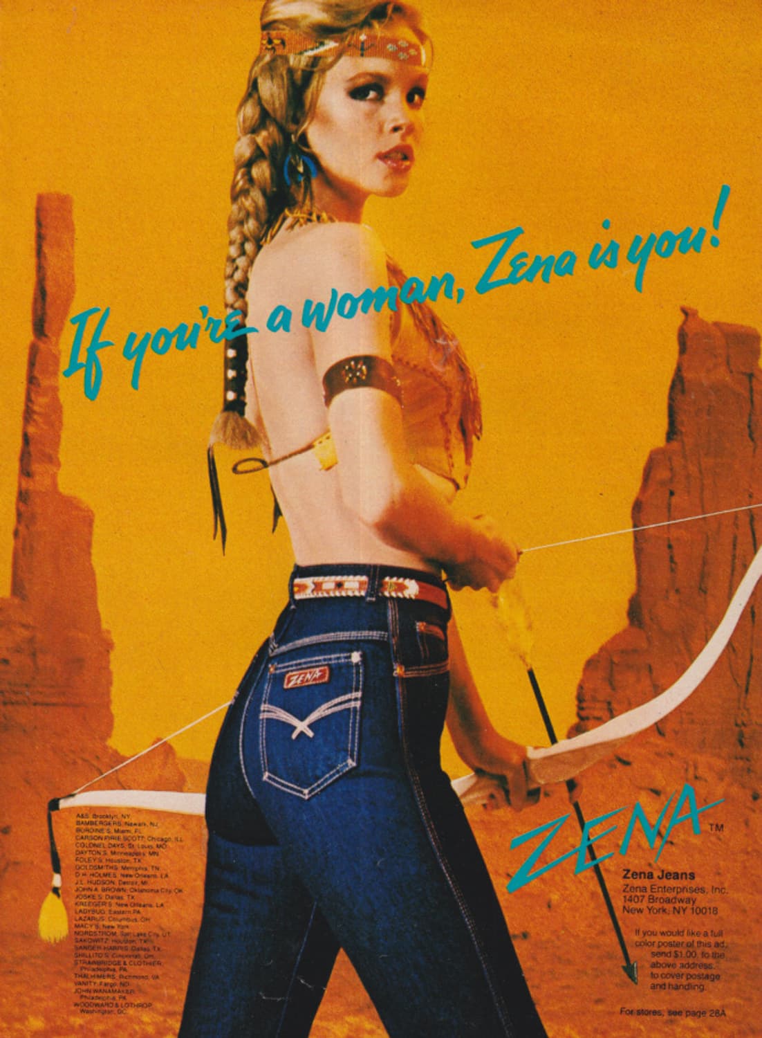 빈티지 USA 90s Zena Jeans 제나진 스웻셔츠 M 95 상품이미지7
