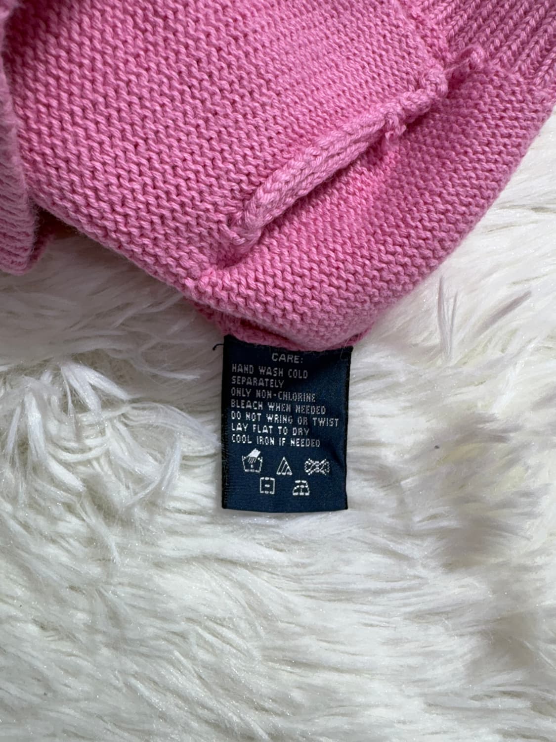 폴로 랄프로렌 핑크 포니 가디건 상품이미지7