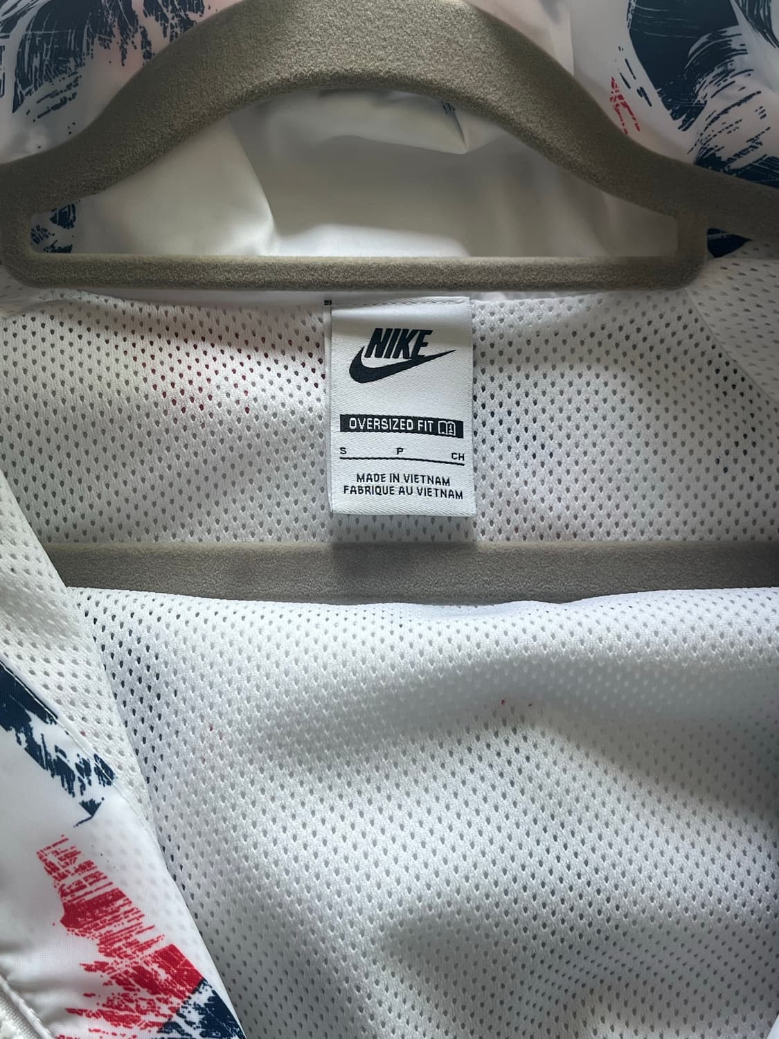 나이키 파리생제르망 PSG 나일론 하프집업 바람막이 L 상품이미지2