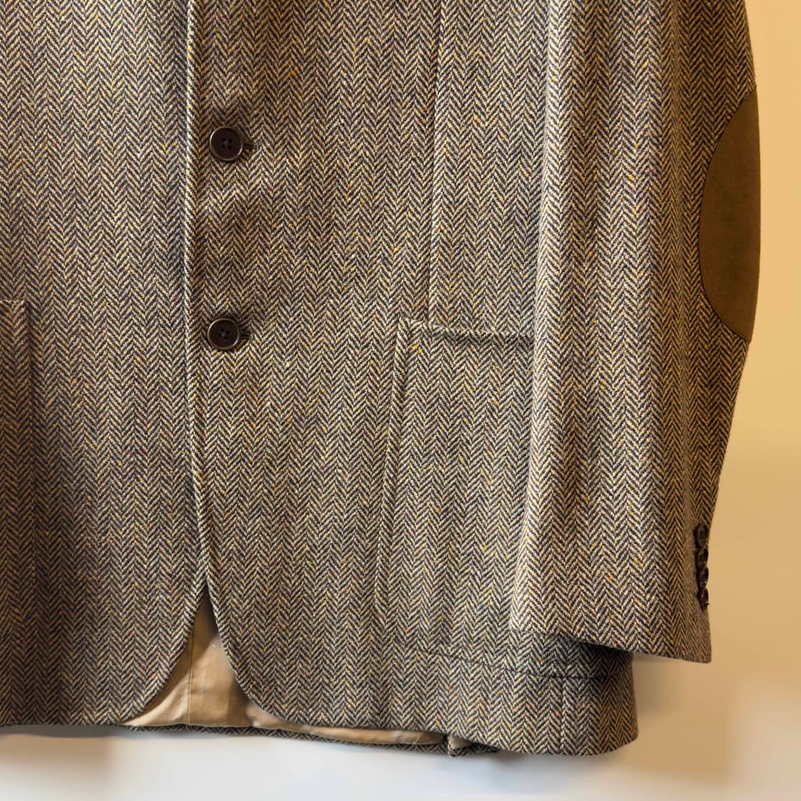 Nervesa 램스울 헤링본 블레이저 ITALY 상품이미지3