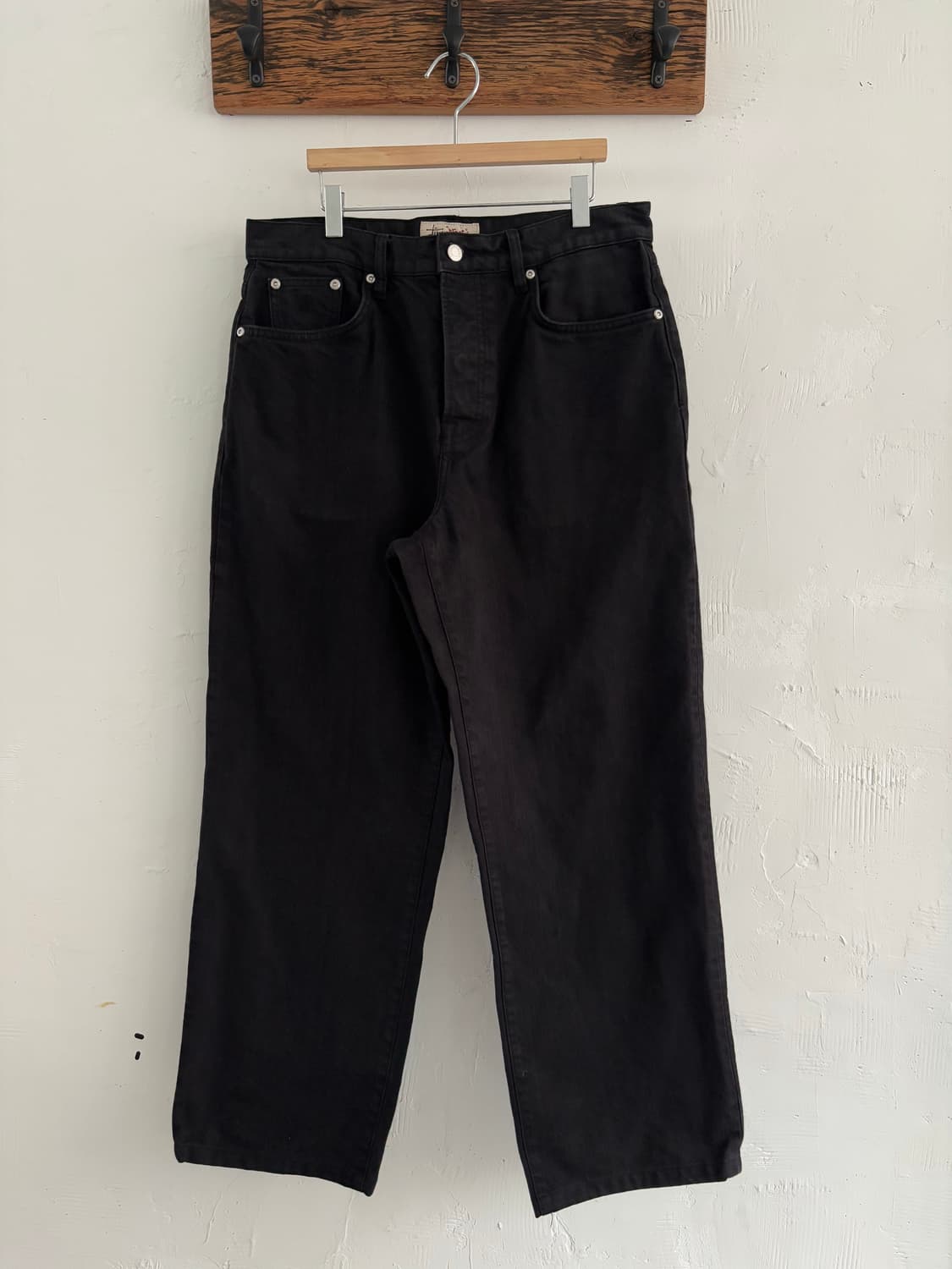 Stussy 스투시 워시드 캔버스 빅 올진  상품이미지1