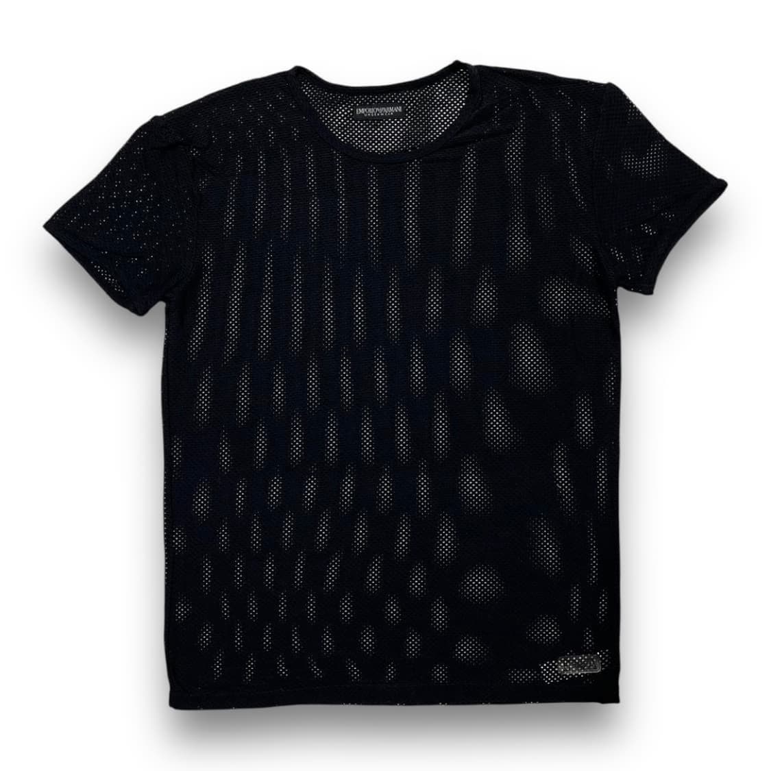 엠포리오 아르마니 락시크 메쉬 반팔 섹슈얼 반팔 티셔츠 상품이미지2