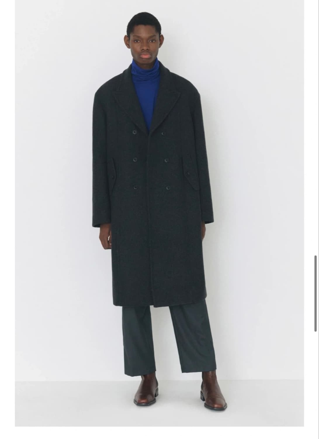 아워스코프 울 더블 코트 상품이미지5