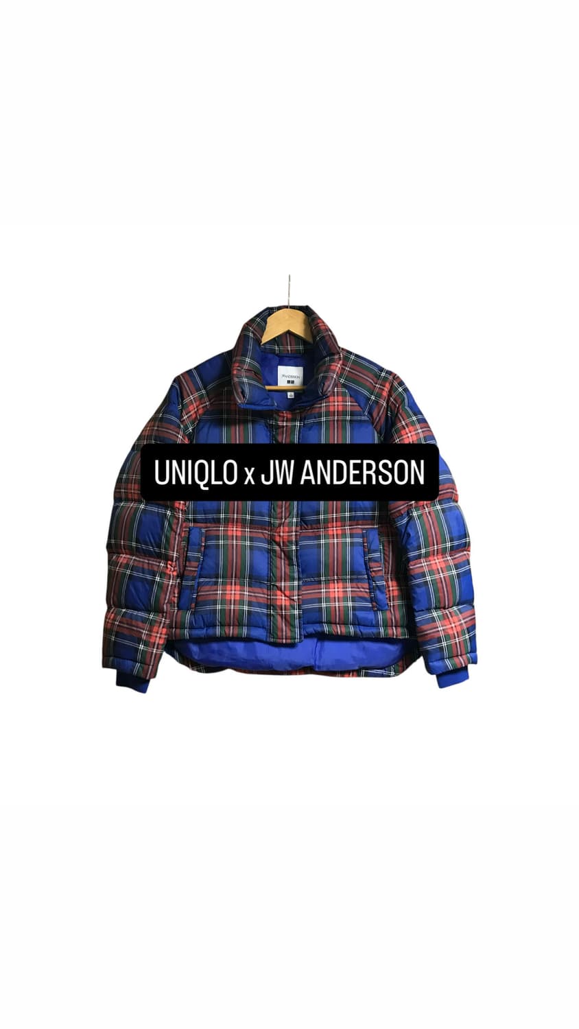 유니클로 JW 앤더슨 일본 발매 체크 자켓 상품이미지1
