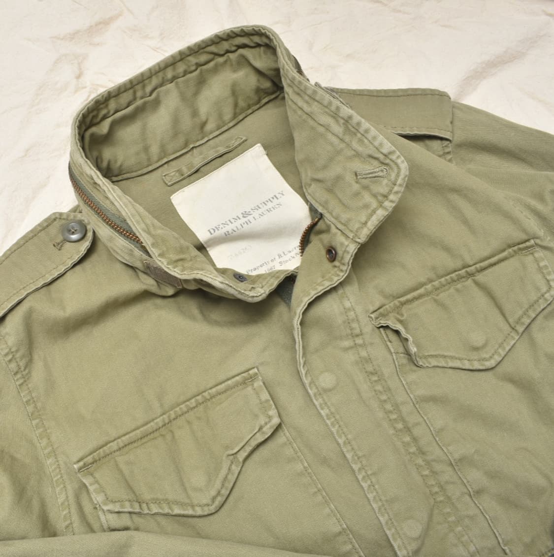 폴로 랄프로렌 데님앤서플라이 M65 야상 필드자켓 S N0714 상품이미지5