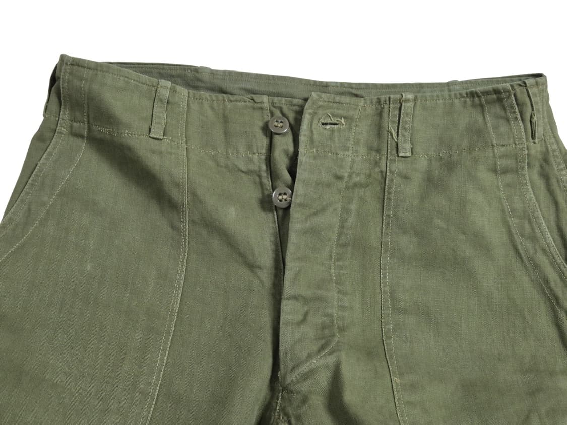 육군 구형 70s HBT 민무늬 전투복 바지 팬츠 하의 (M) 상품이미지8