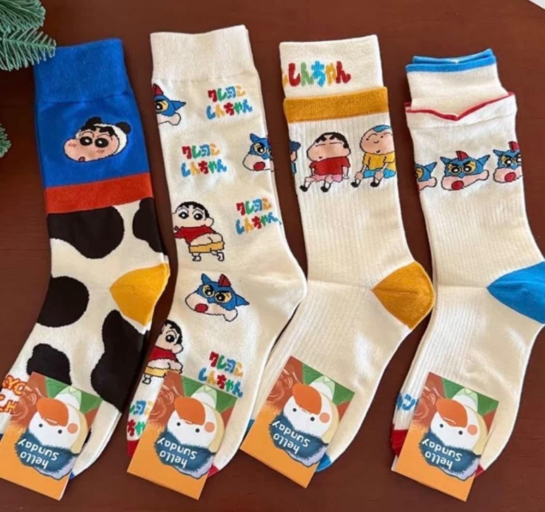 짱구 양말 상품이미지1