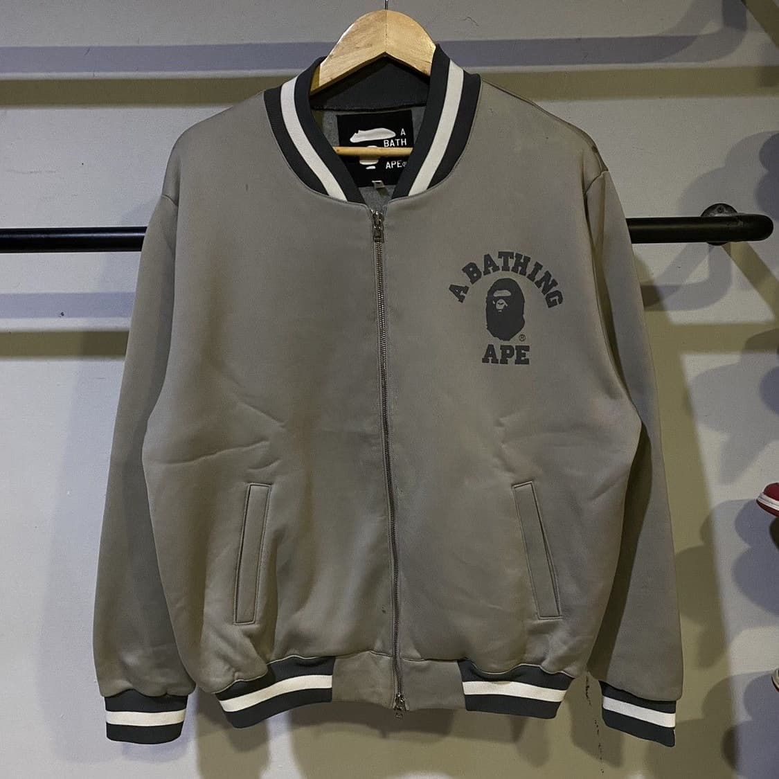 Bape 베이프 00년대 저지 트랙탑 바시티 자켓 L 상품이미지1
