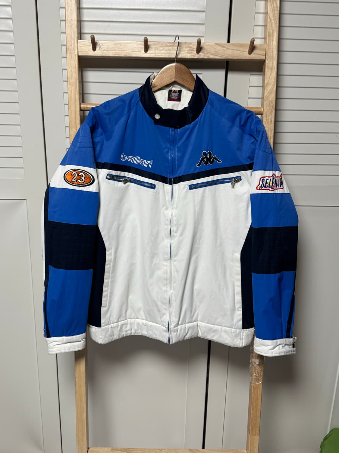 카파 흰파 빅로고 올드스쿨 레이싱 자켓 상품이미지1