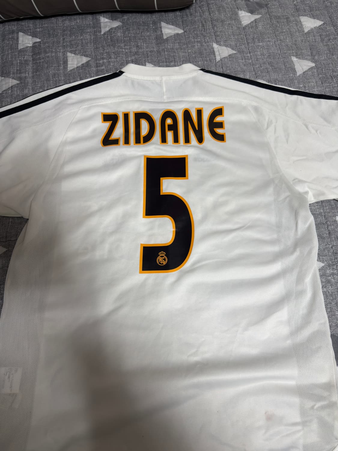 아디다스 레알마드리드 Siemens 유니폼 화이트 No5 Zid 상품이미지2