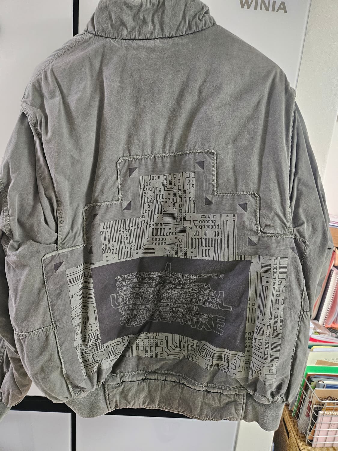 [L]19AW 카브엠트 오버다이 리버시블 집 자켓 상품이미지6