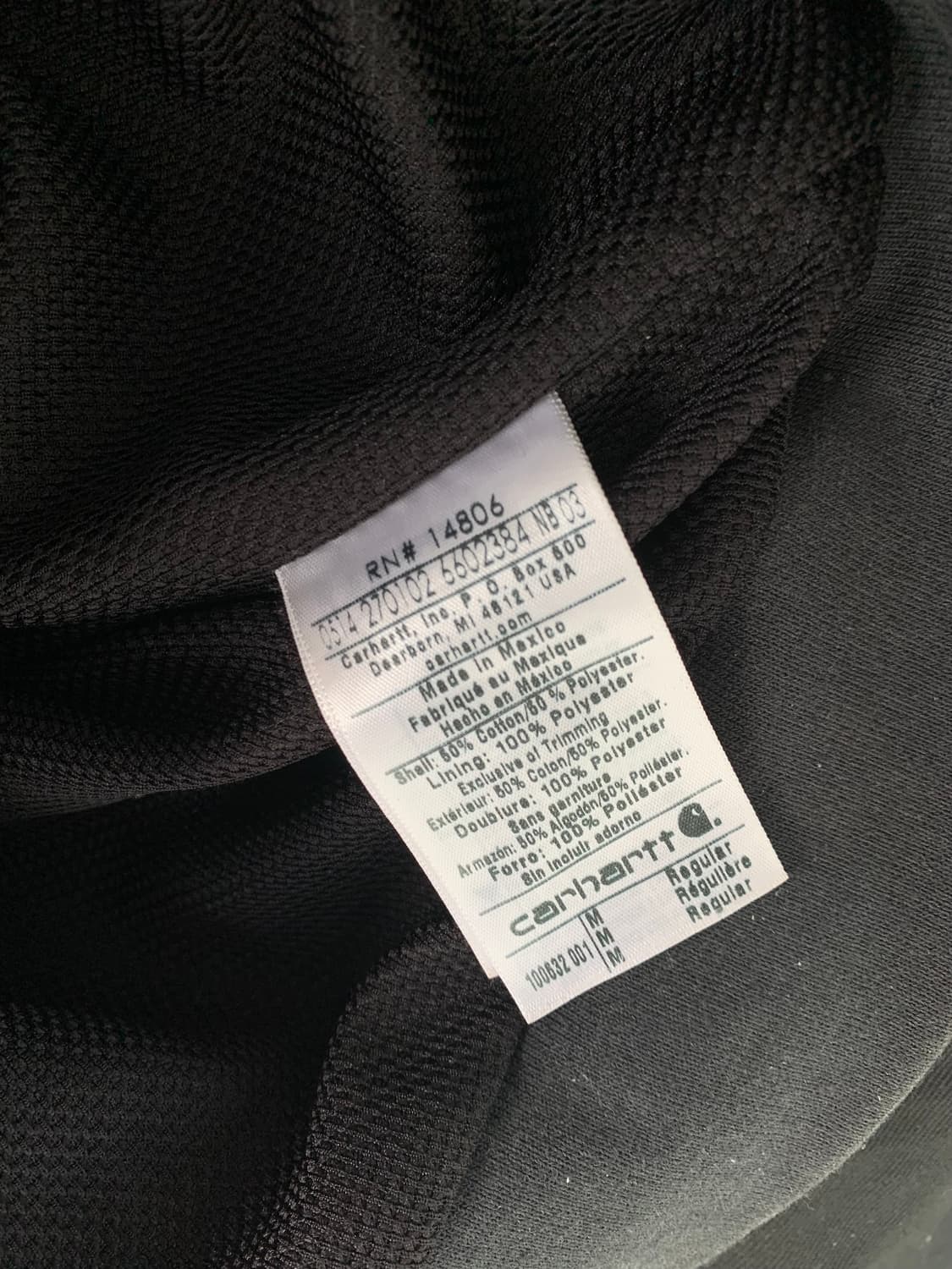 [M] 칼하트 써멀 후드 집업 상품이미지6