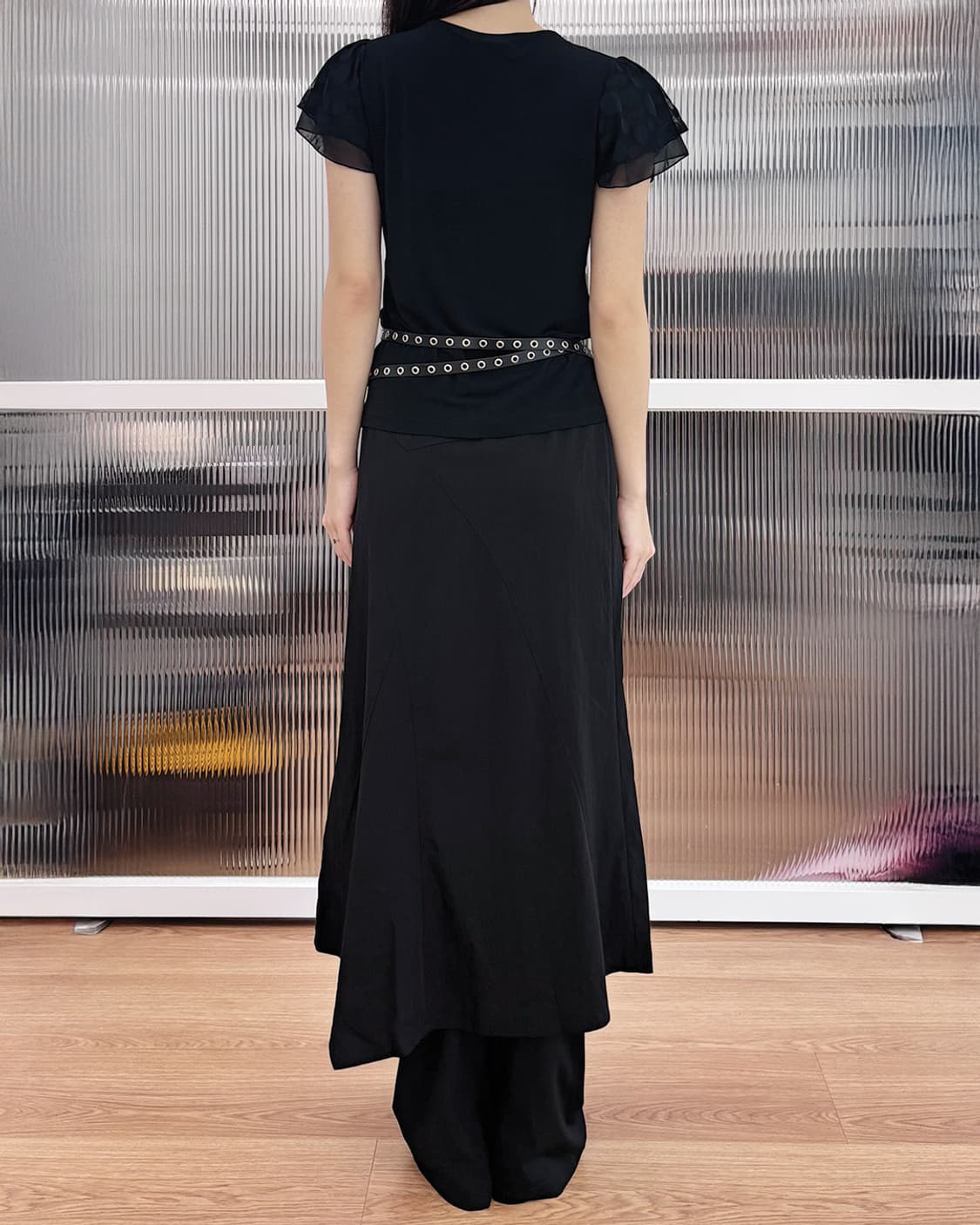 hikko unbalance long skirt 상품이미지7